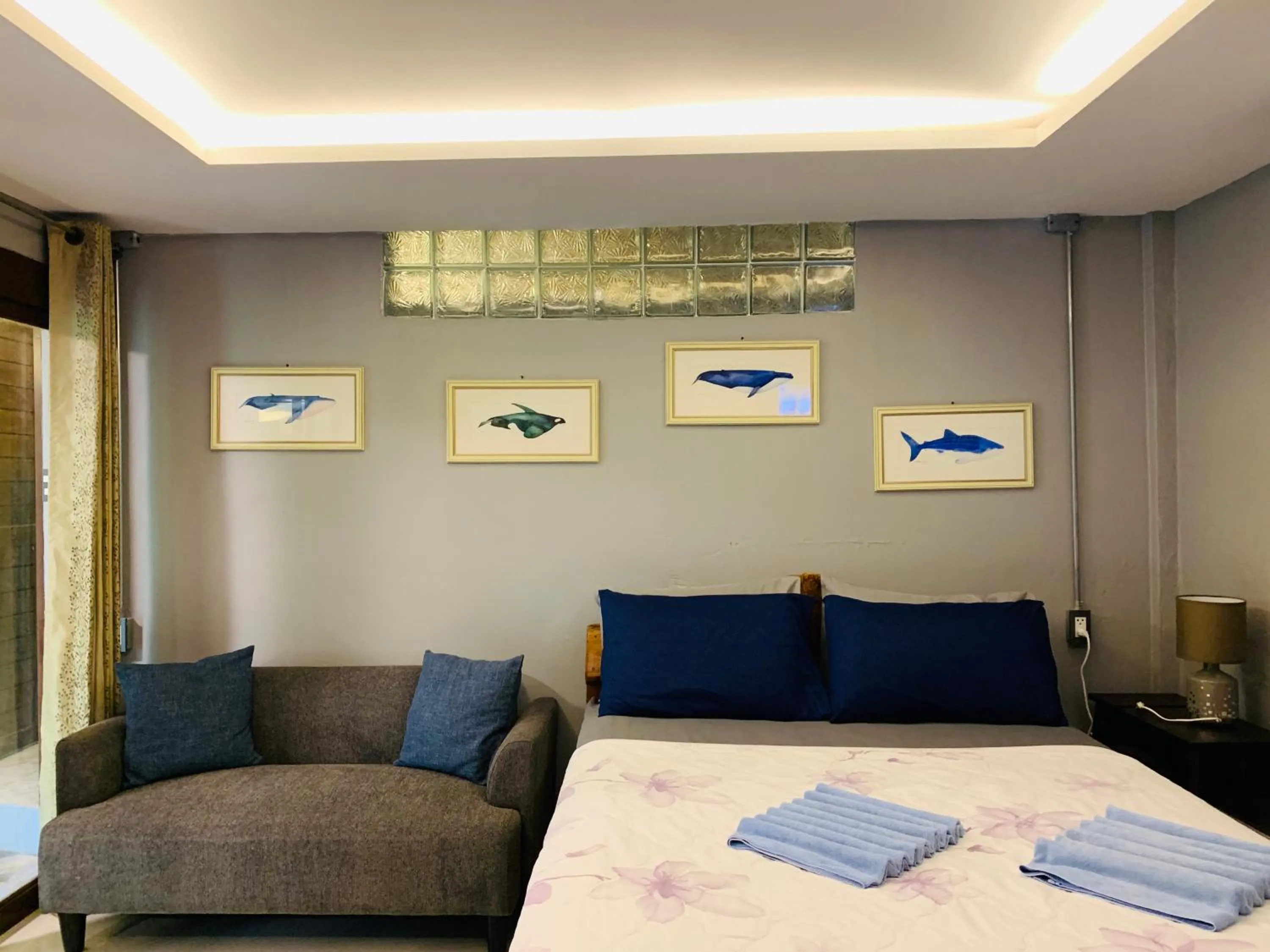 Bed in Suncliff Resort