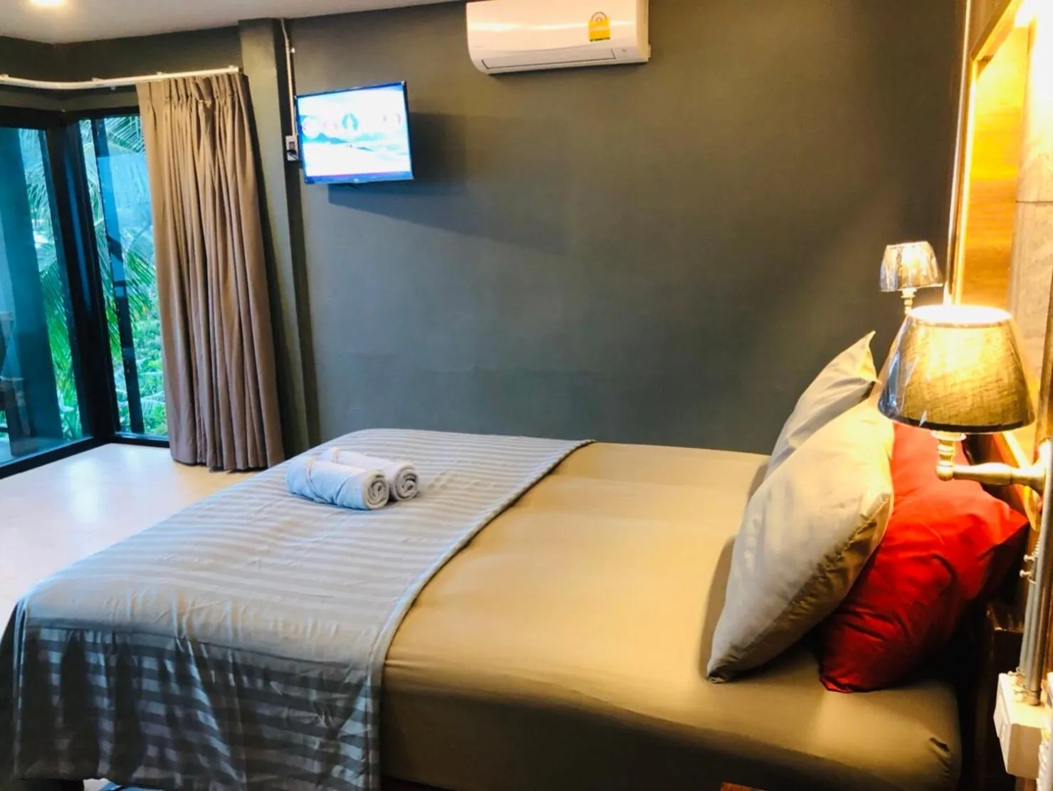 Bed in Suncliff Resort