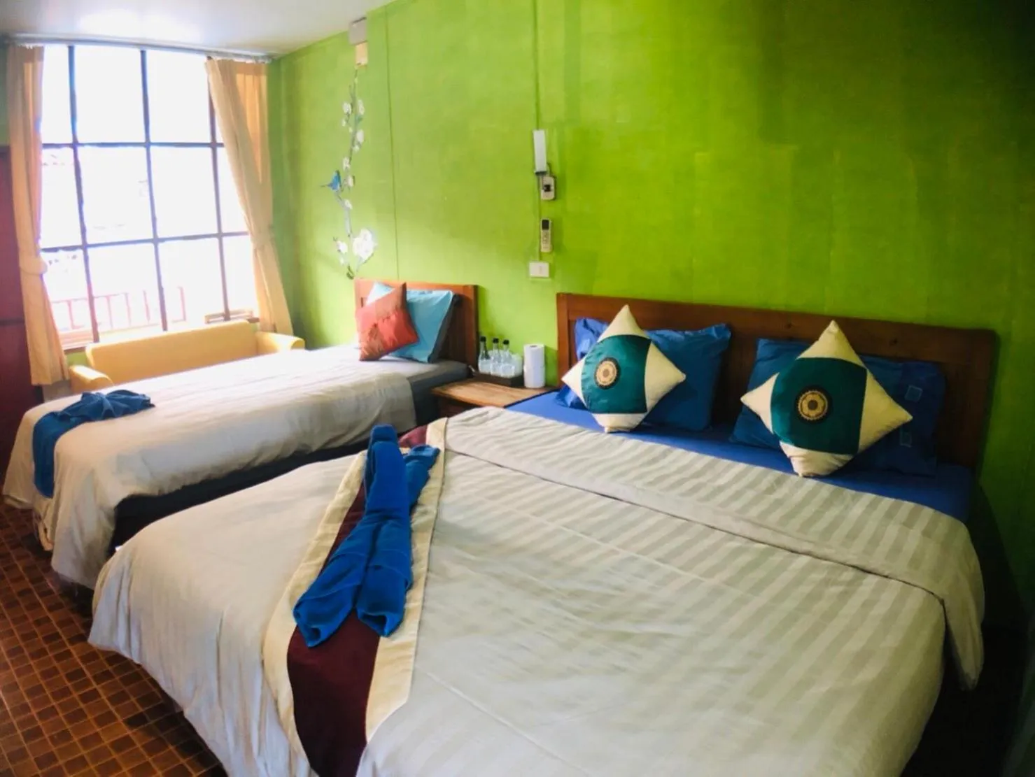 Bed in Suncliff Resort