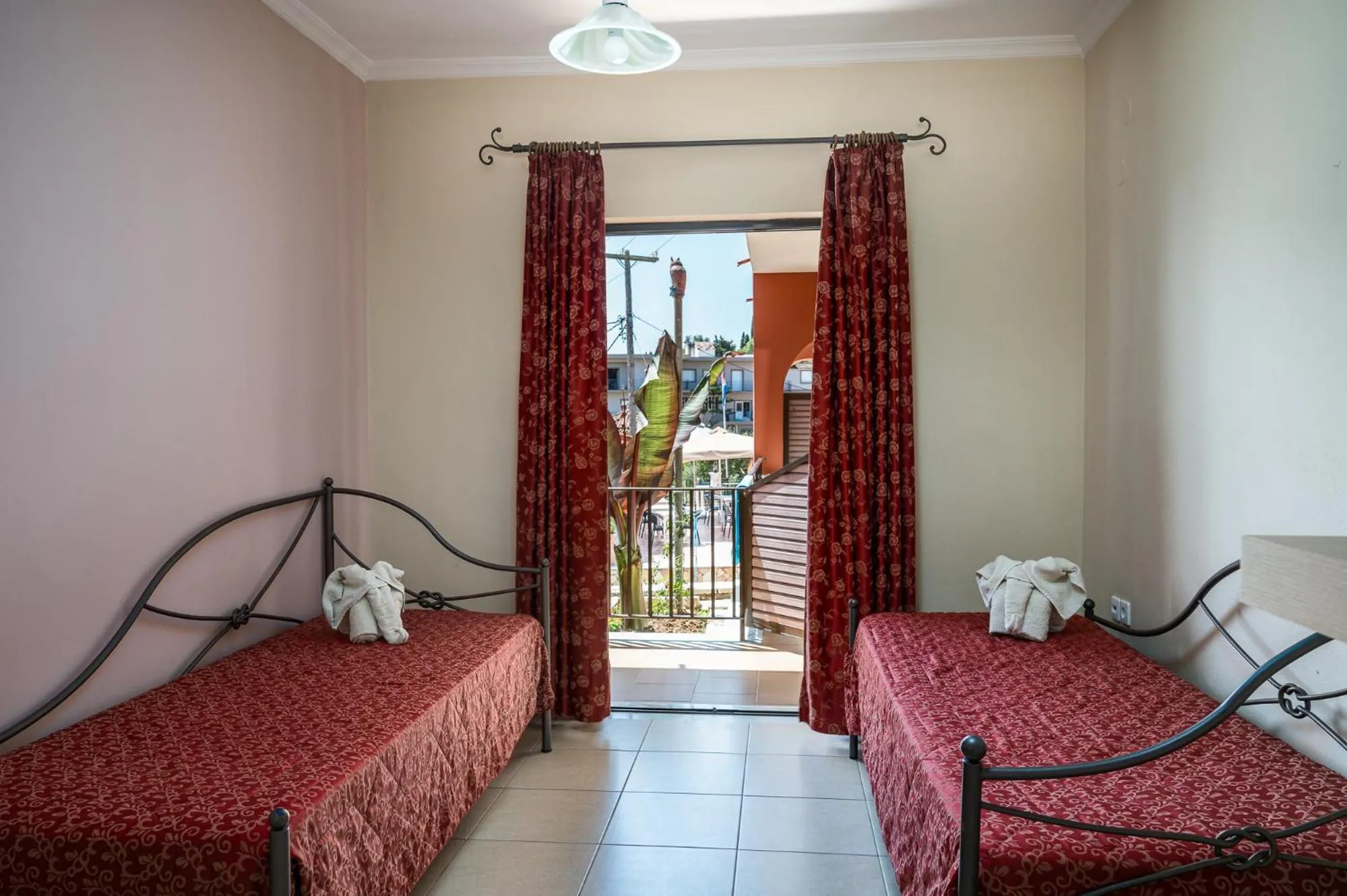 Balcony/Terrace in Marietta's Resort by Konnect, Gouvia Corfu