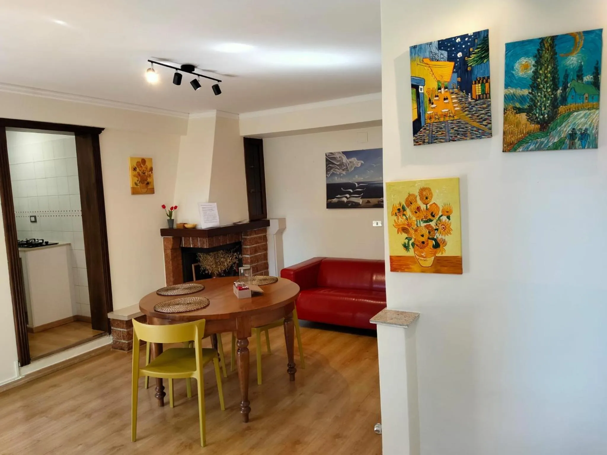 Dining area in Camaga