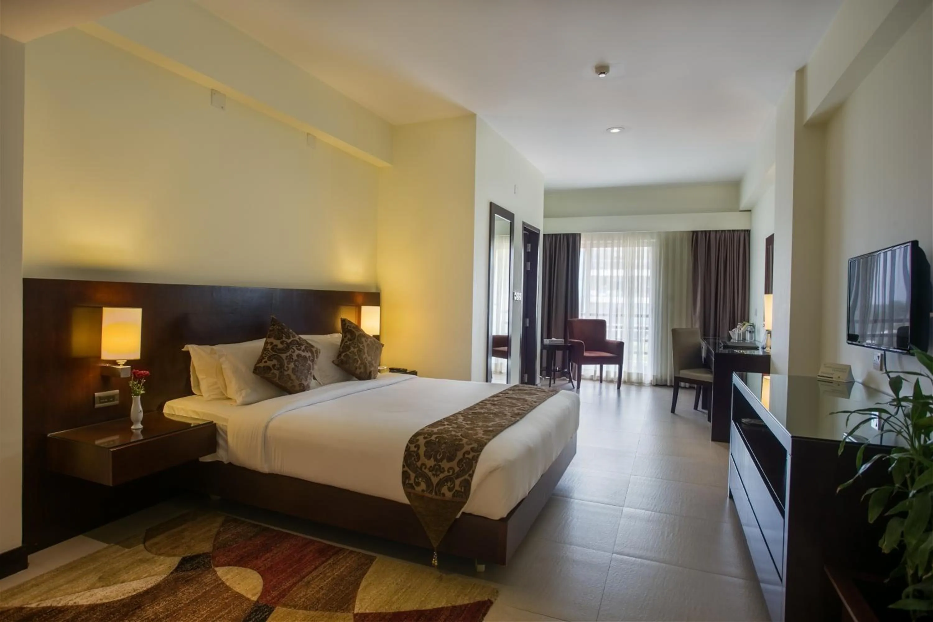 Bedroom, Bed in Hotel Grand Park Barishal