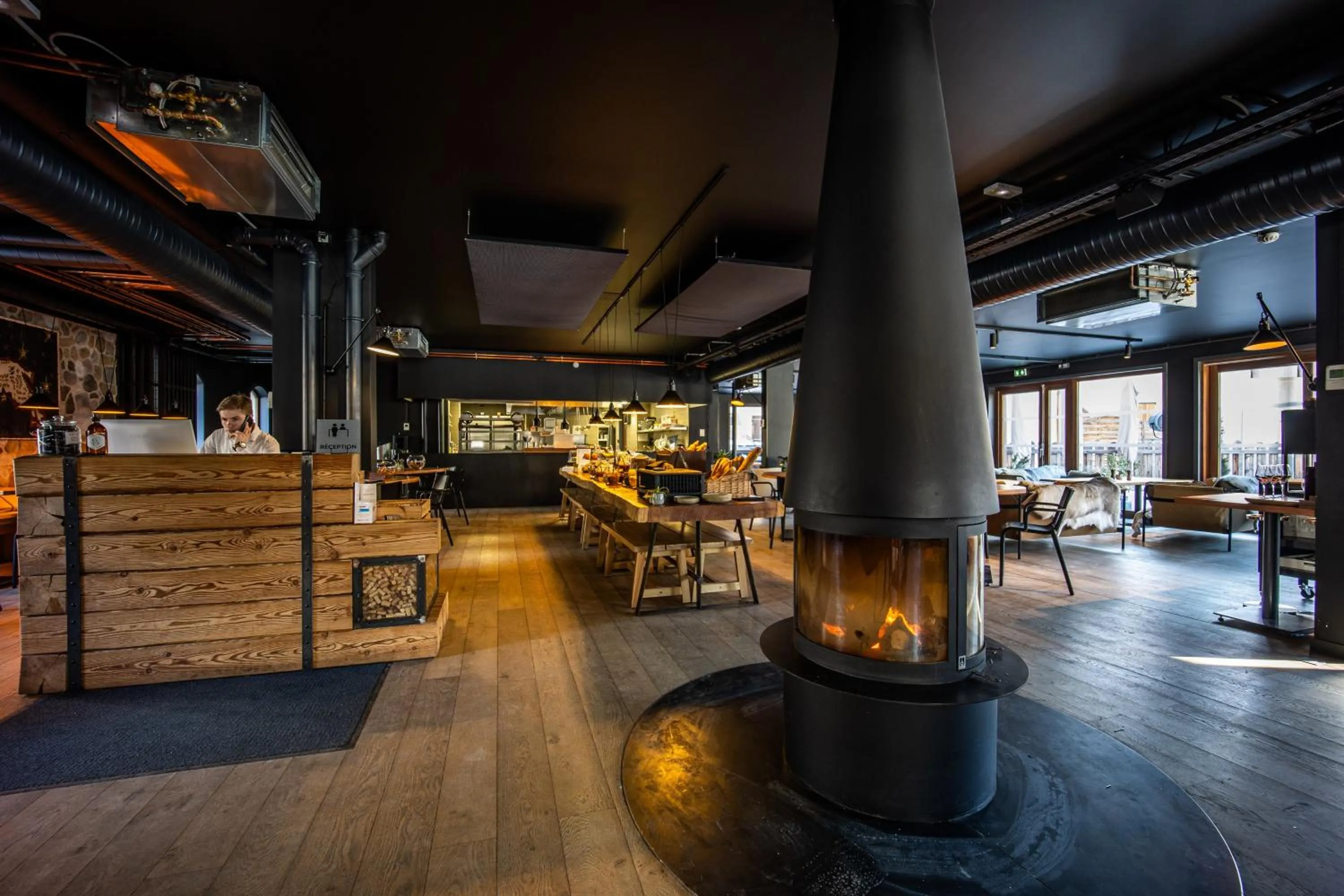 flat iron in Hôtel Restaurant Le Monêtier