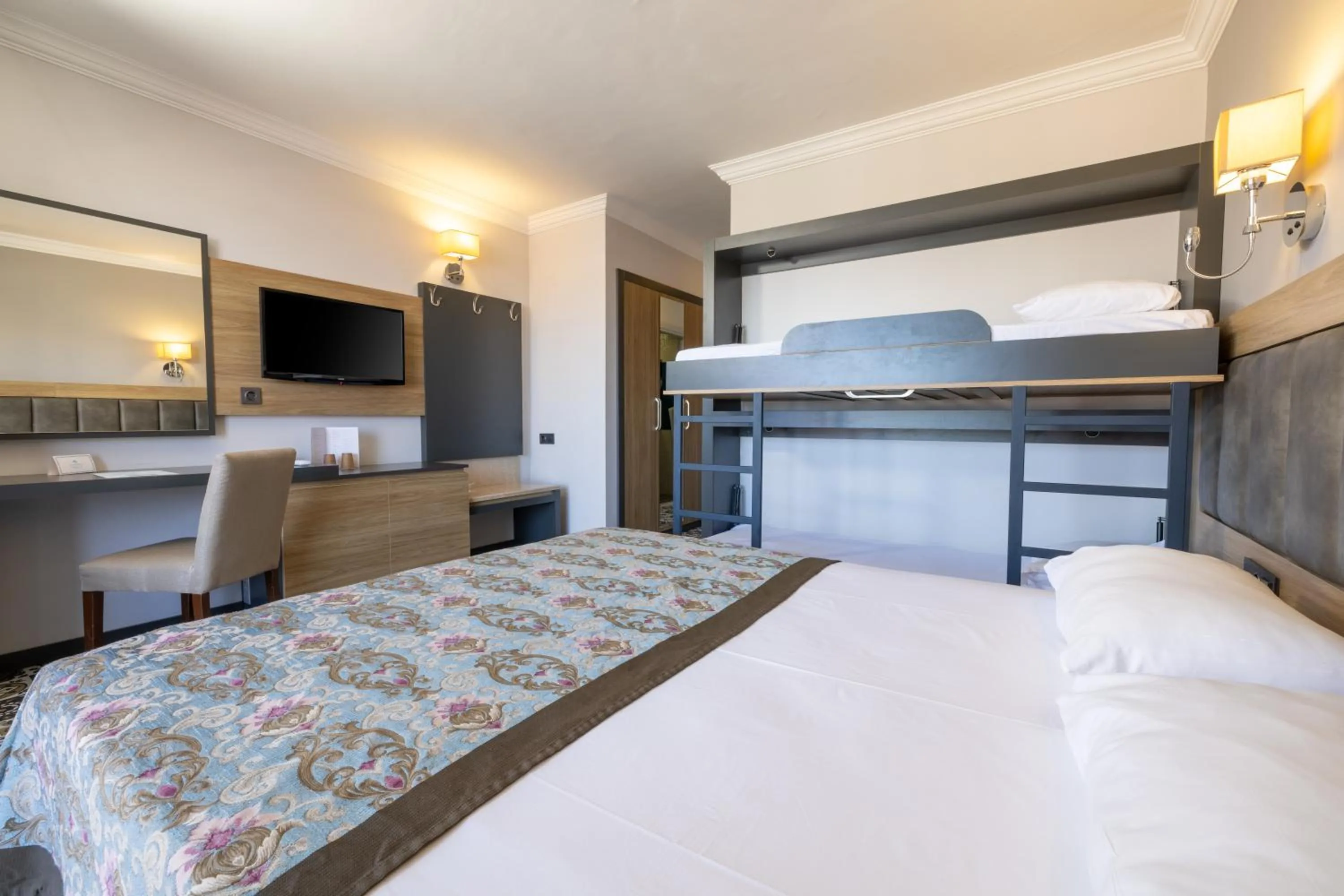 Bed in Crystal Aura Aqua Collection - Ultimate All Inclusive