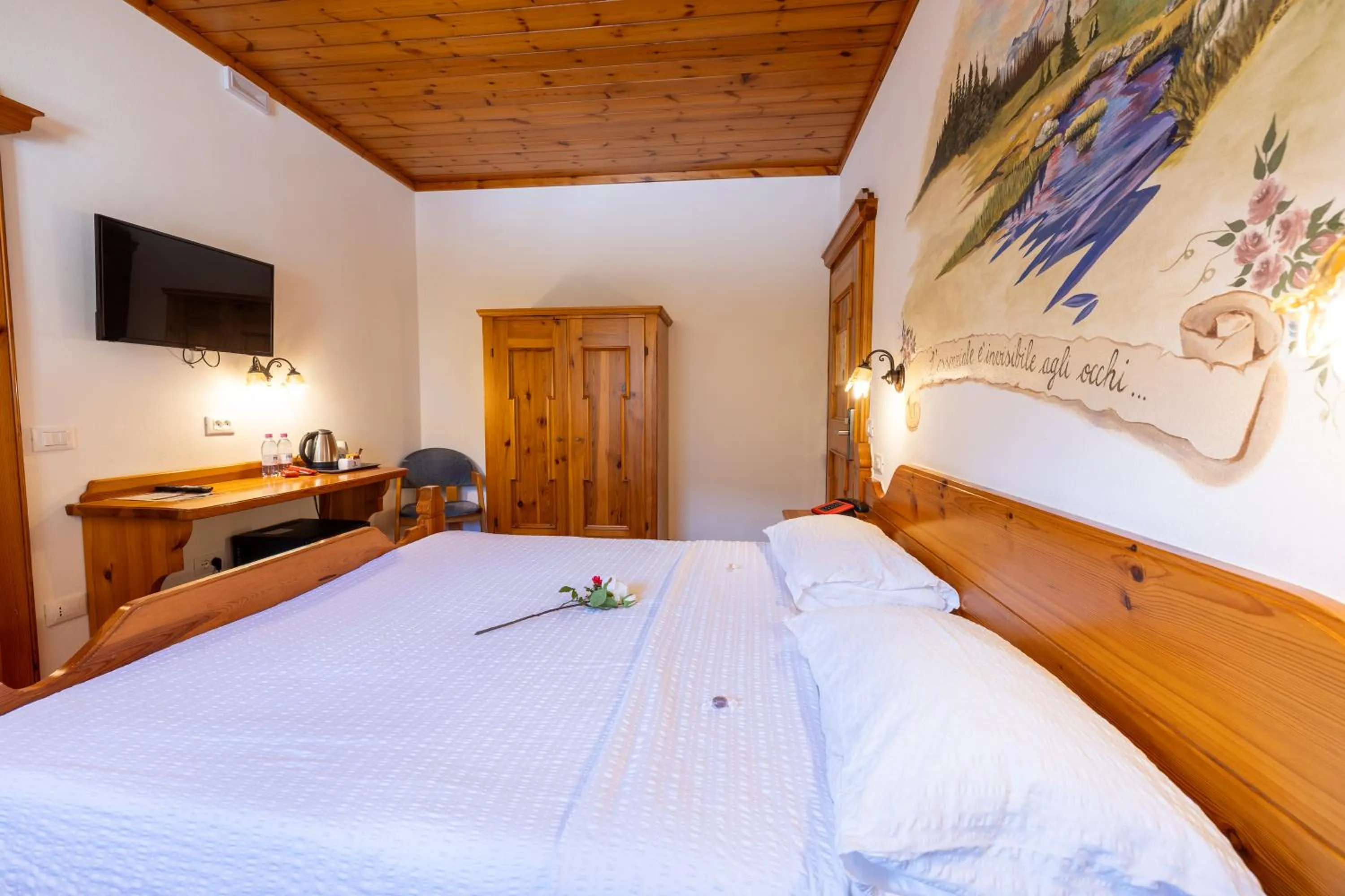 Bed in Villaggio Hotel Aquila