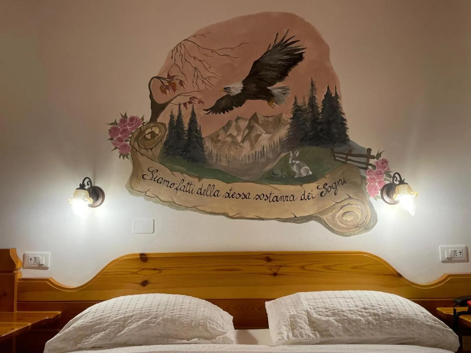 Bed in Villaggio Hotel Aquila