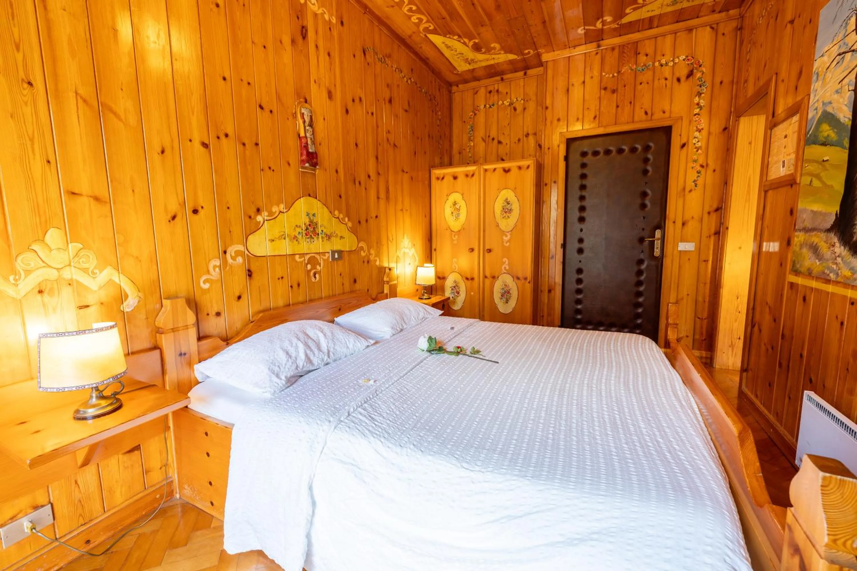 Bed in Villaggio Hotel Aquila