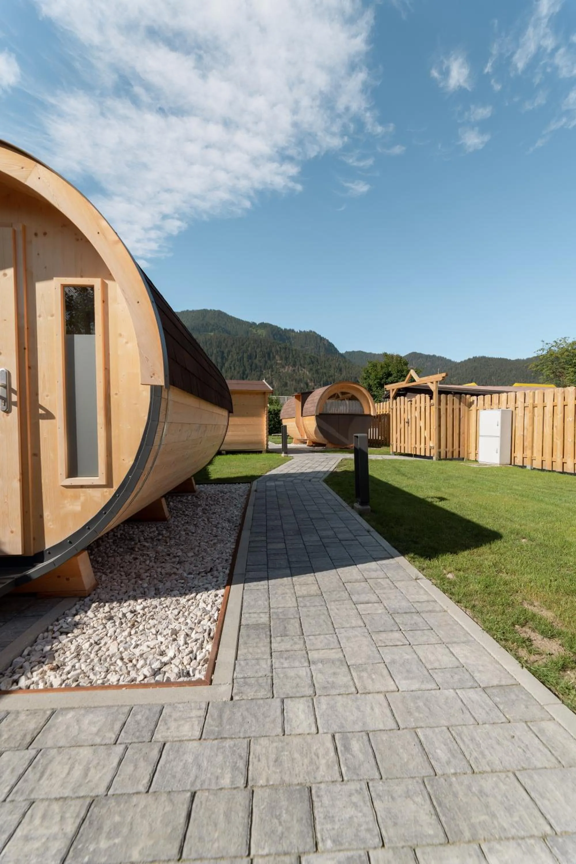 Natural landscape in Camping Olympia