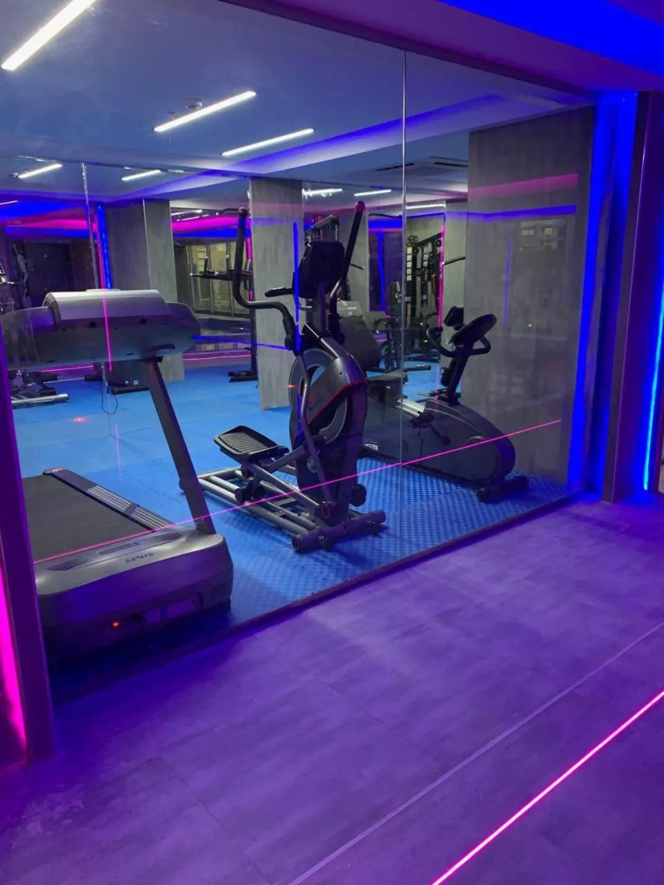 Fitness centre/facilities in Blue inn Boutique