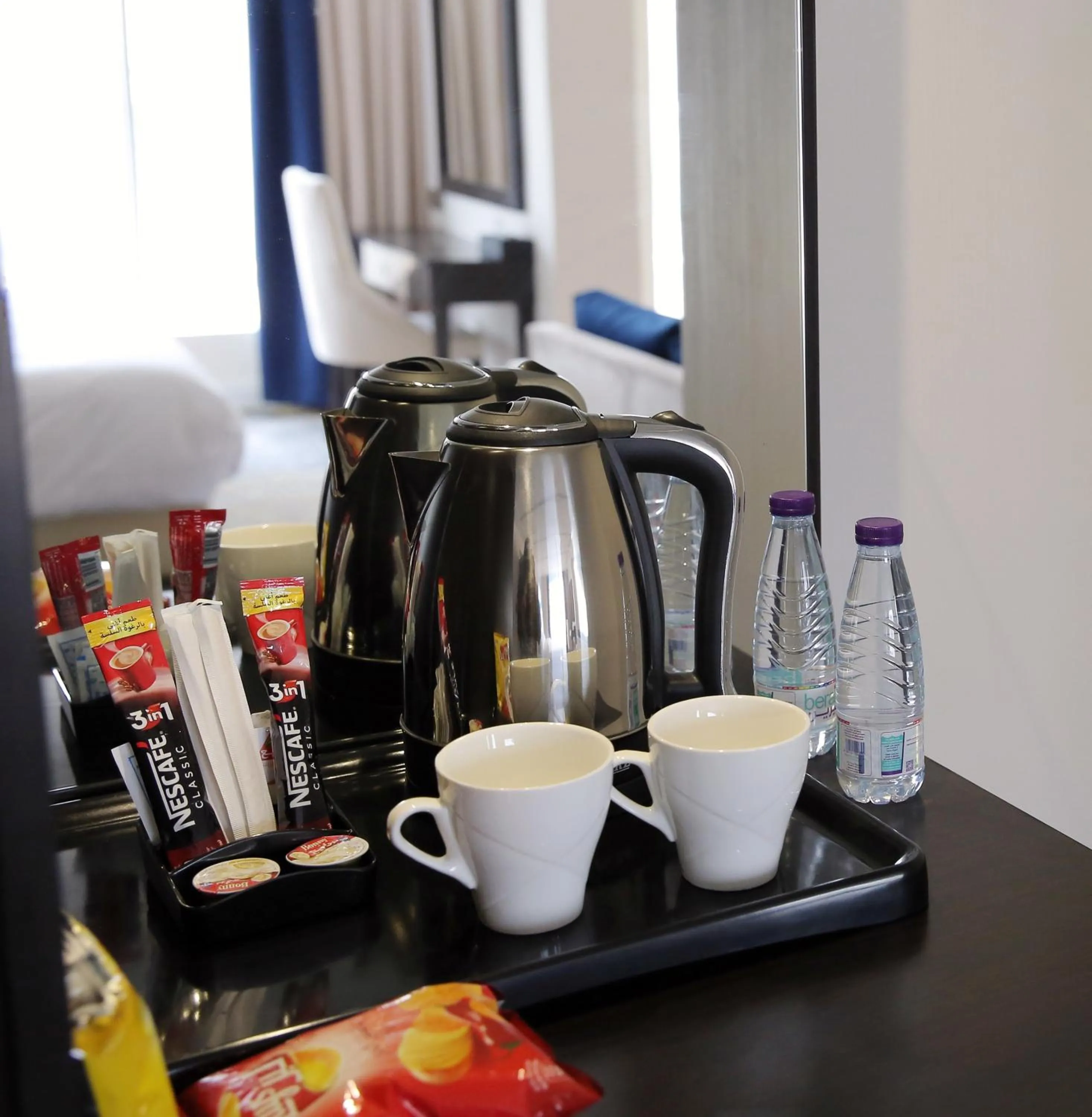 Coffee/tea facilities in Blue inn Boutique