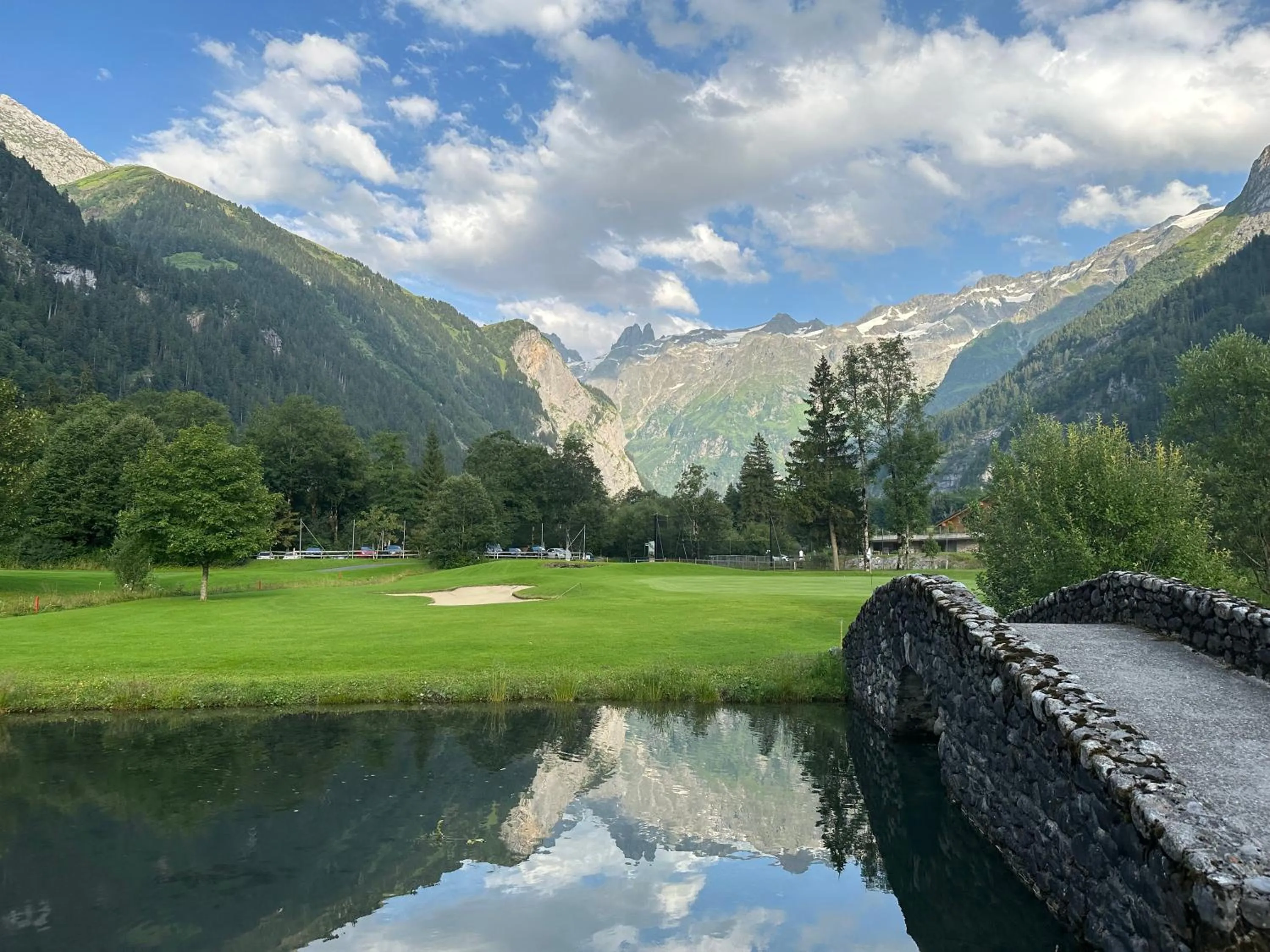 Golfcourse in Hotel Hahnenblick