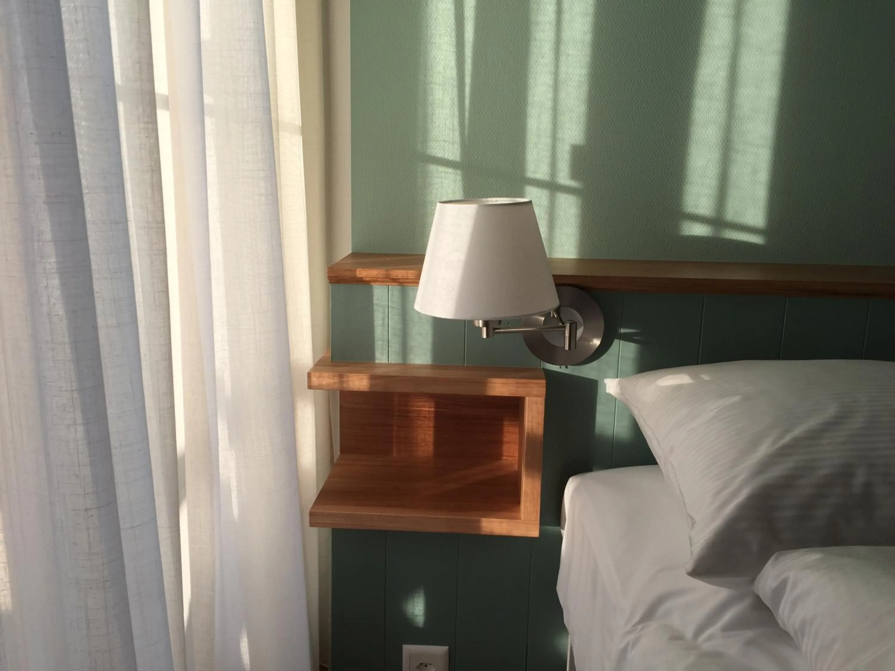 Decorative detail, Bed in Gasthaus Friedegg