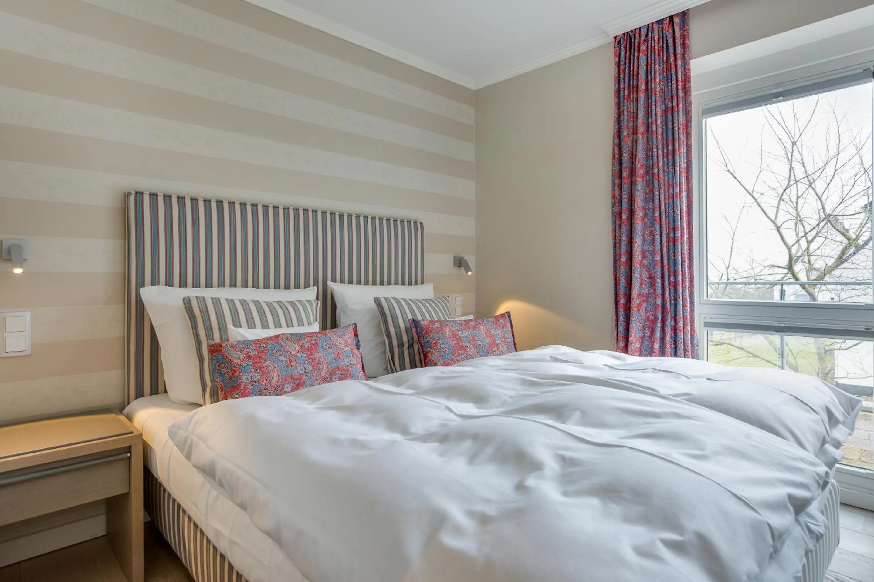 Bed in Apartmenthotel am Leuchtturm