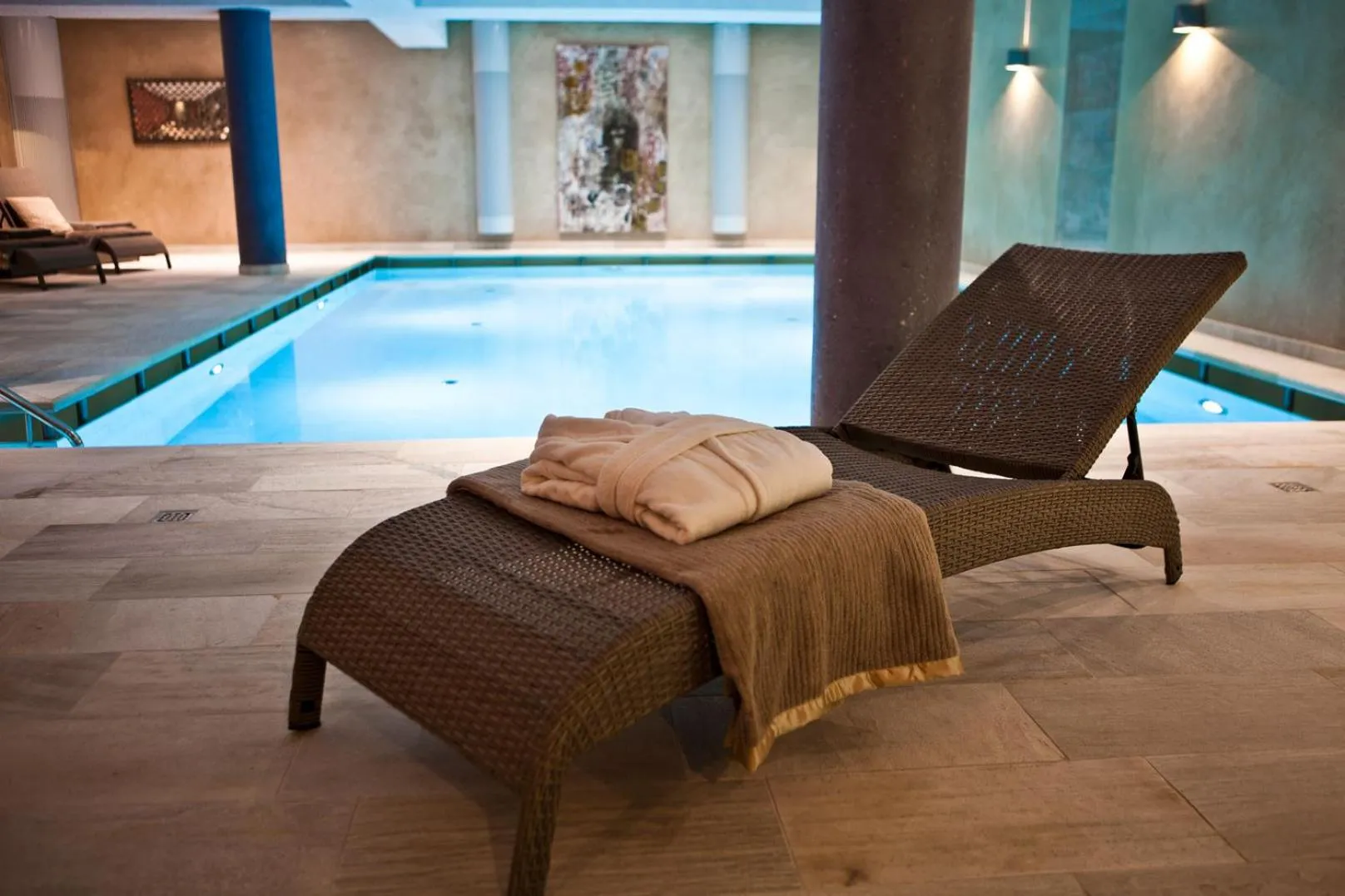 Spa and wellness centre/facilities in Apartmenthotel am Leuchtturm