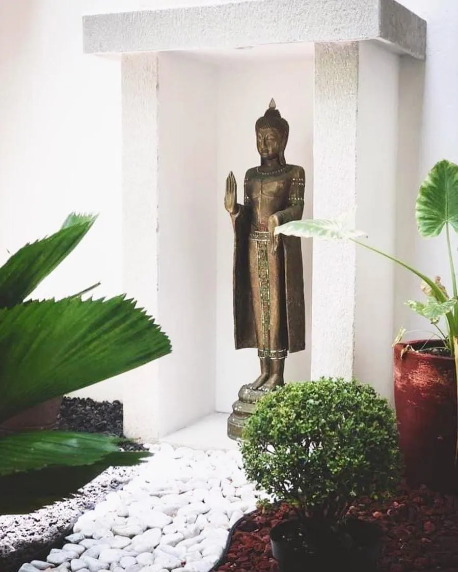 Garden in Hotel Zendero Tulum