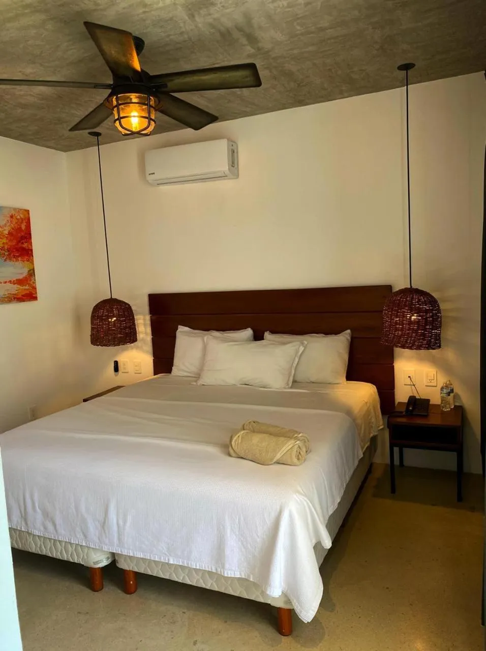 Bed in Hotel Zendero Tulum