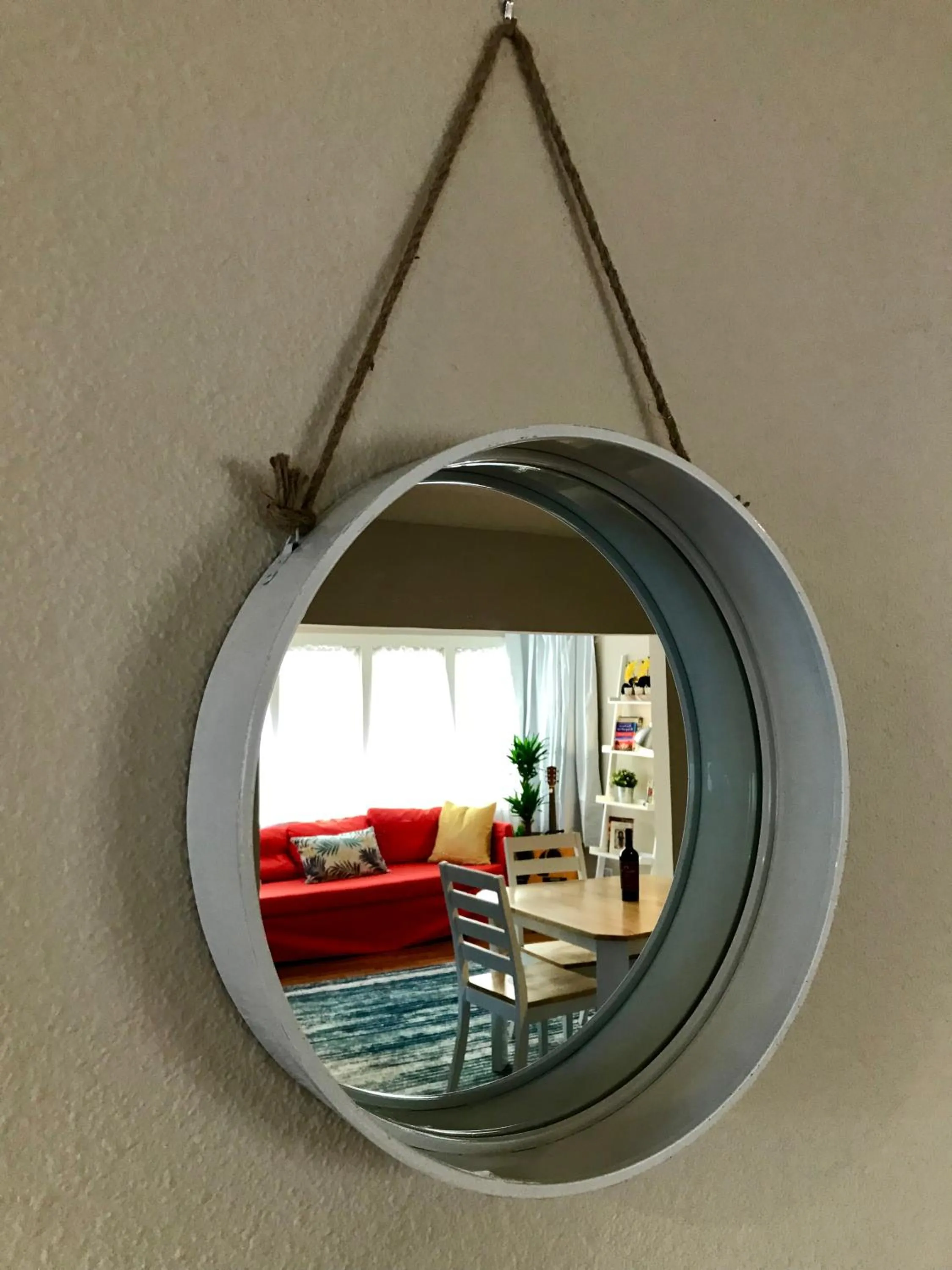 Living room in Long Beach House