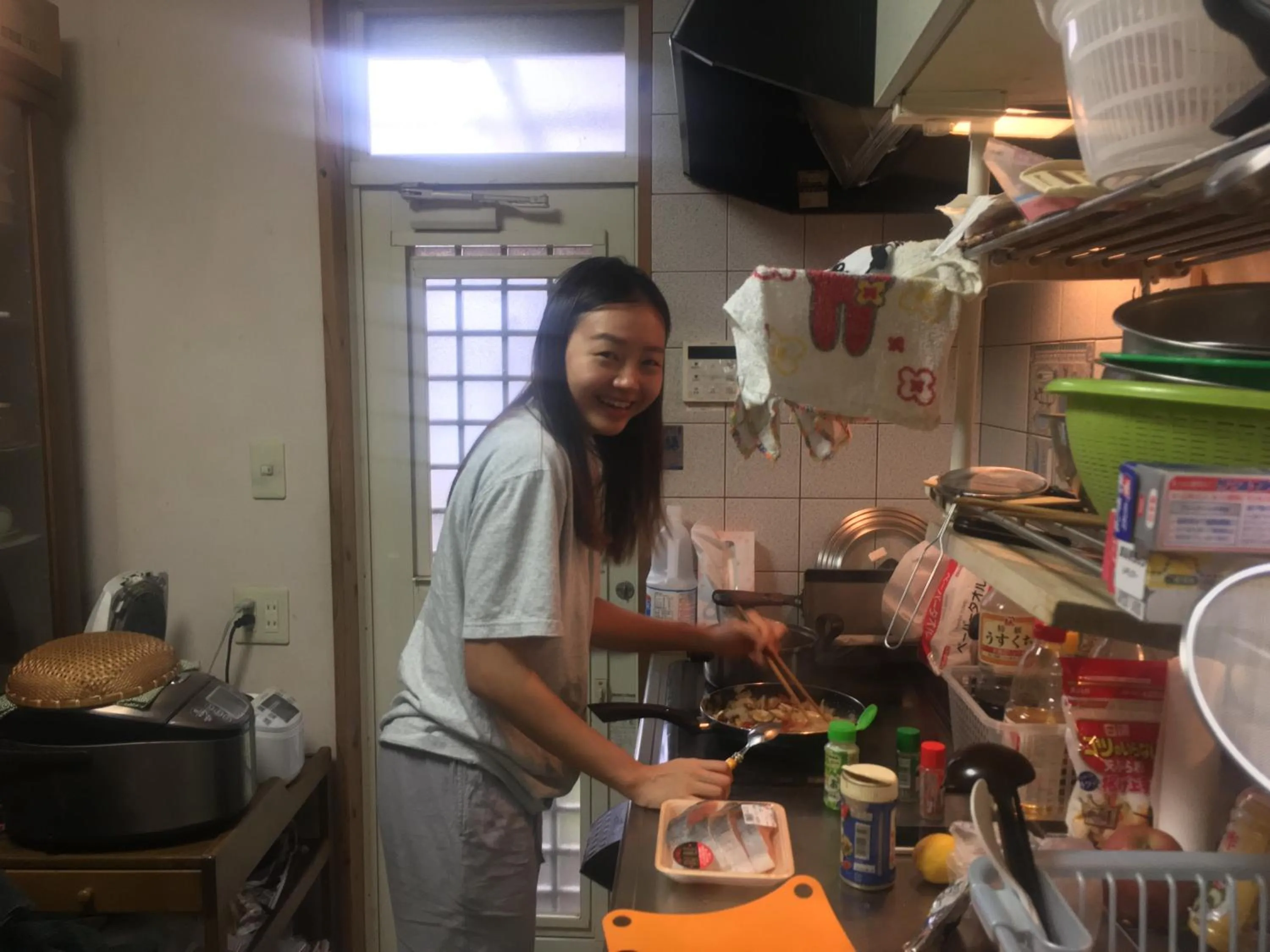 Kitchen or kitchenette in AbbeyRoad Inn Seika