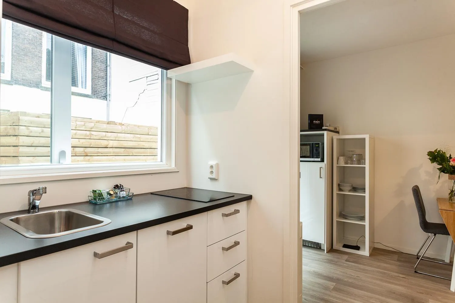 Kitchen or kitchenette in Museumpark Apartments