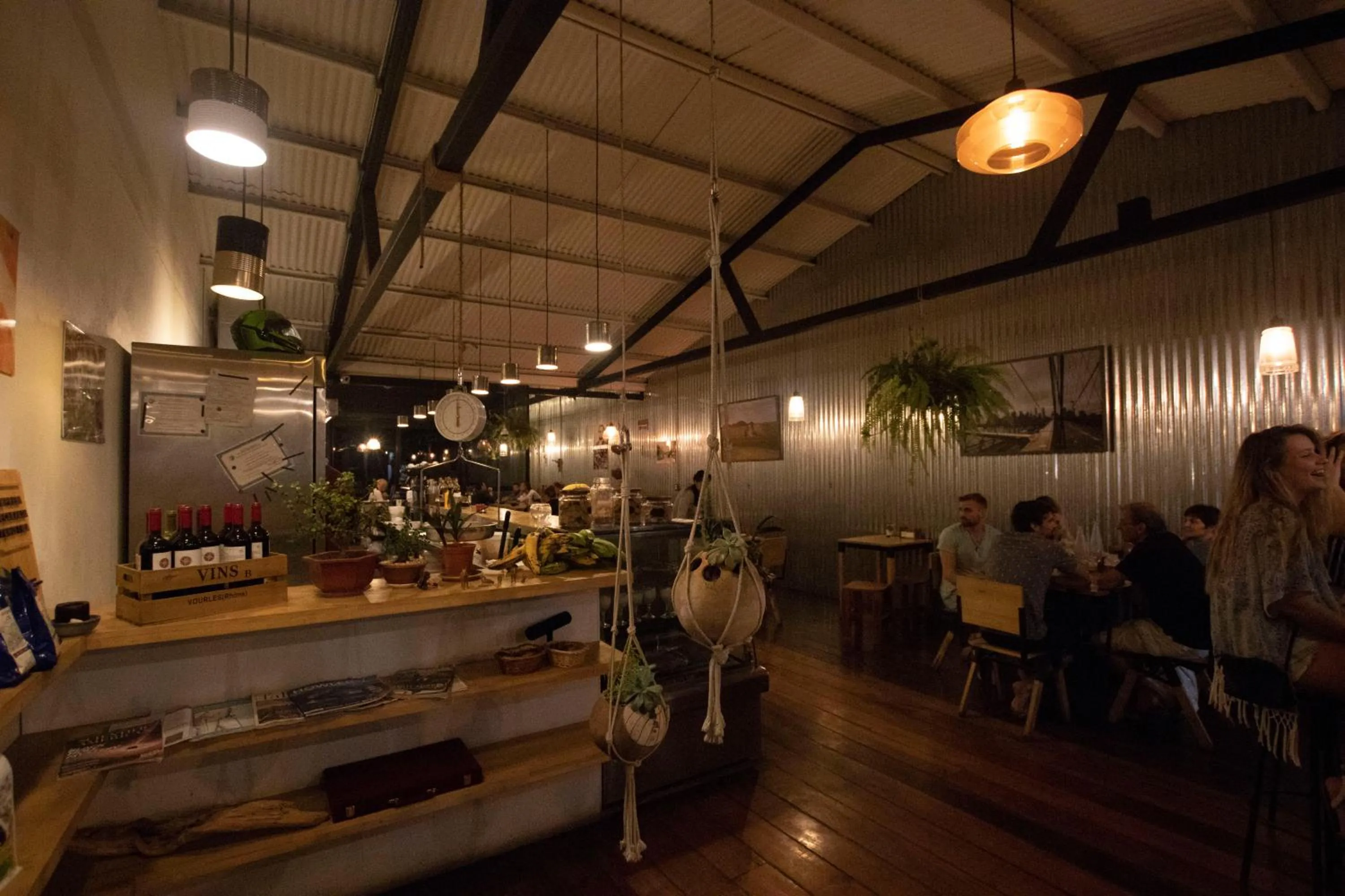 Restaurant/places to eat in OutBox Inn