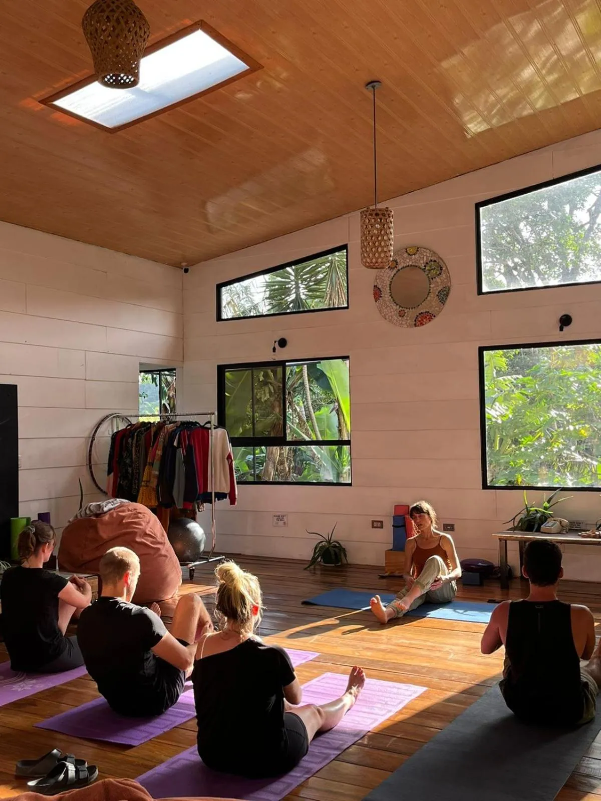 Fitness centre/facilities in OutBox Inn