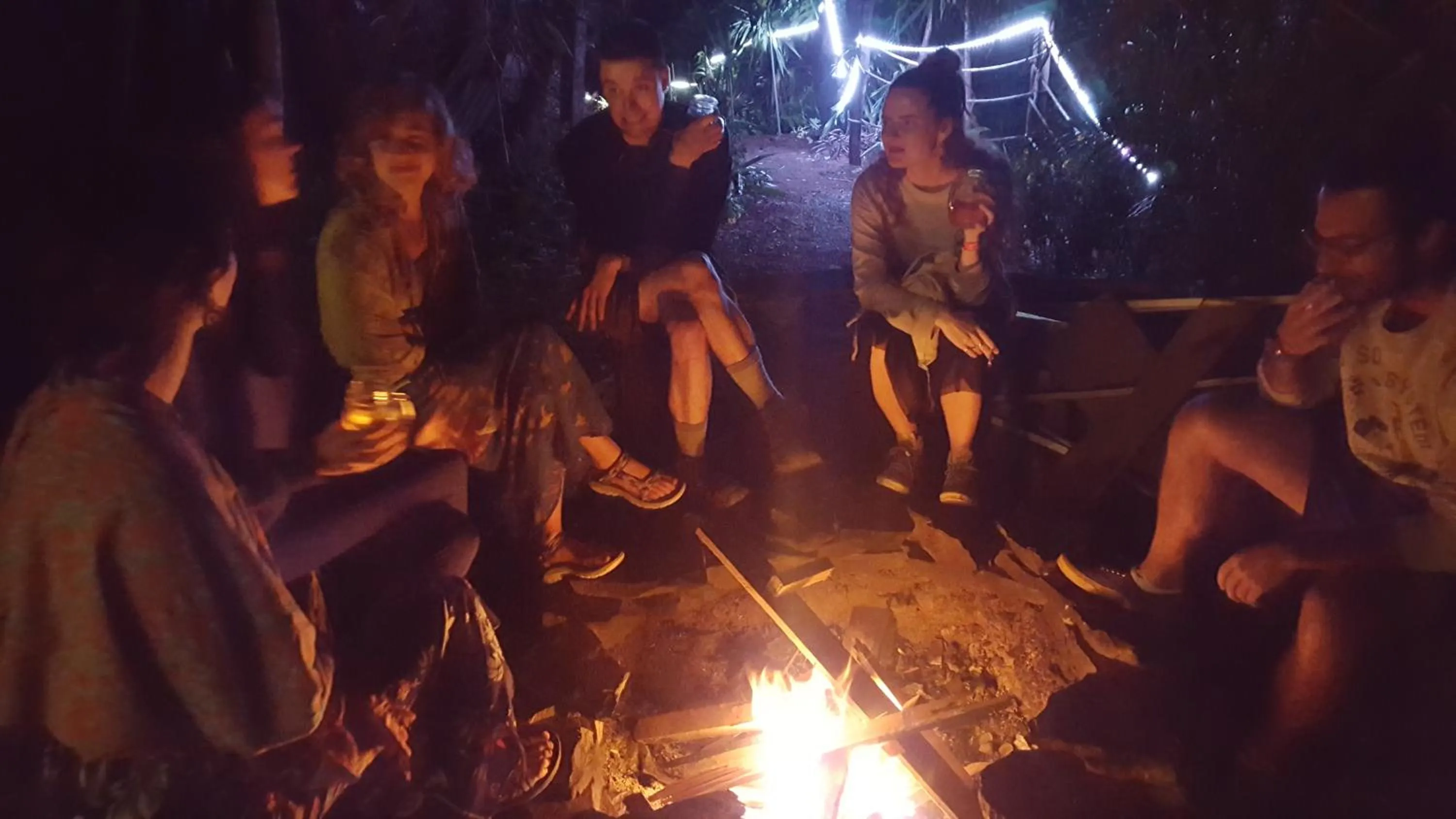 People in OutBox Inn