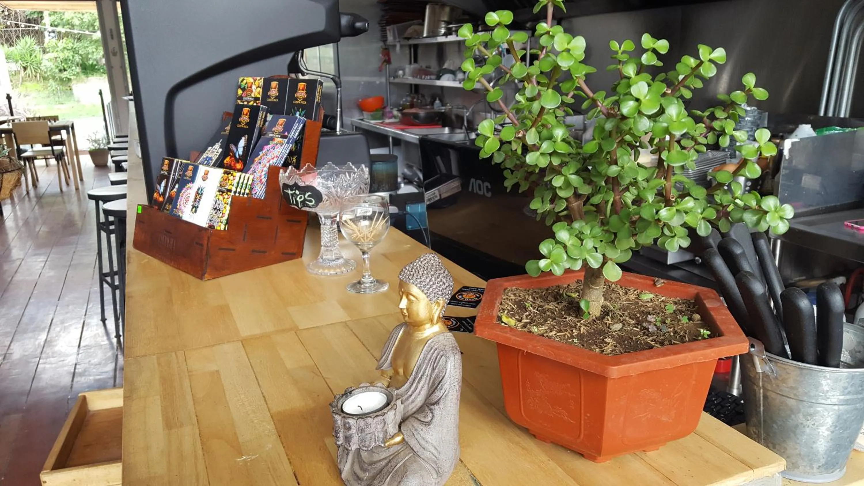 Lobby or reception in OutBox Inn