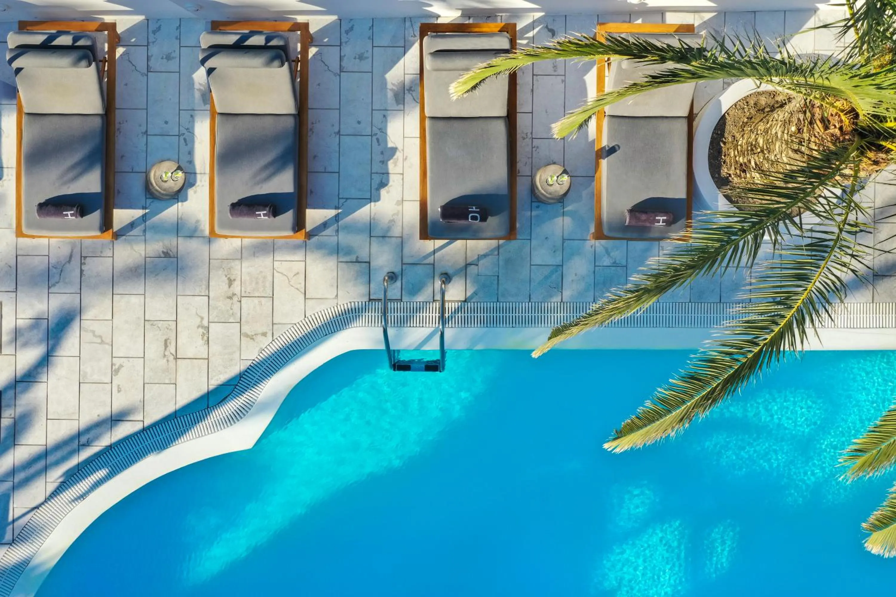 Swimming pool in Strogili Hotel - Adults Only