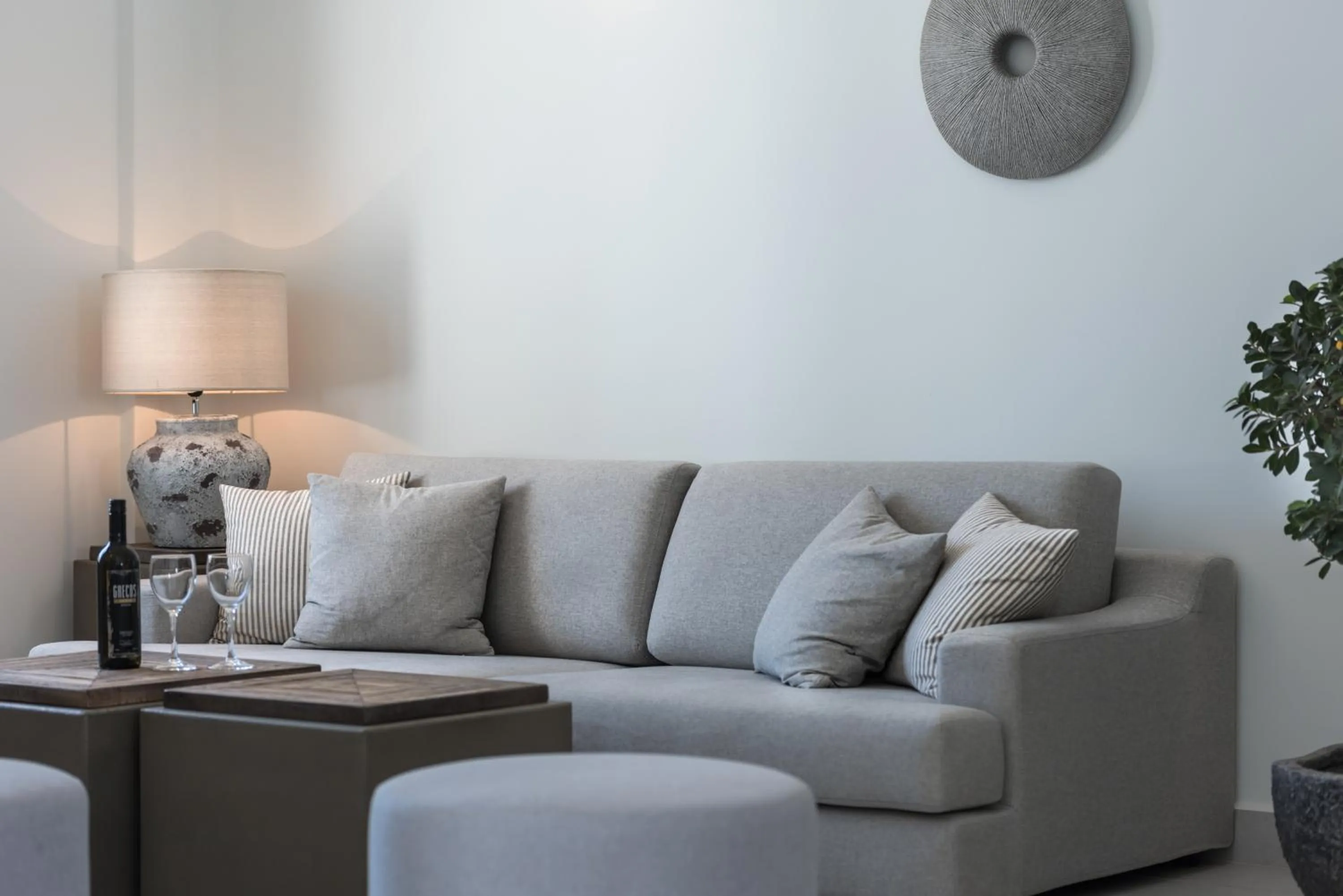 Living room in Strogili Hotel - Adults Only