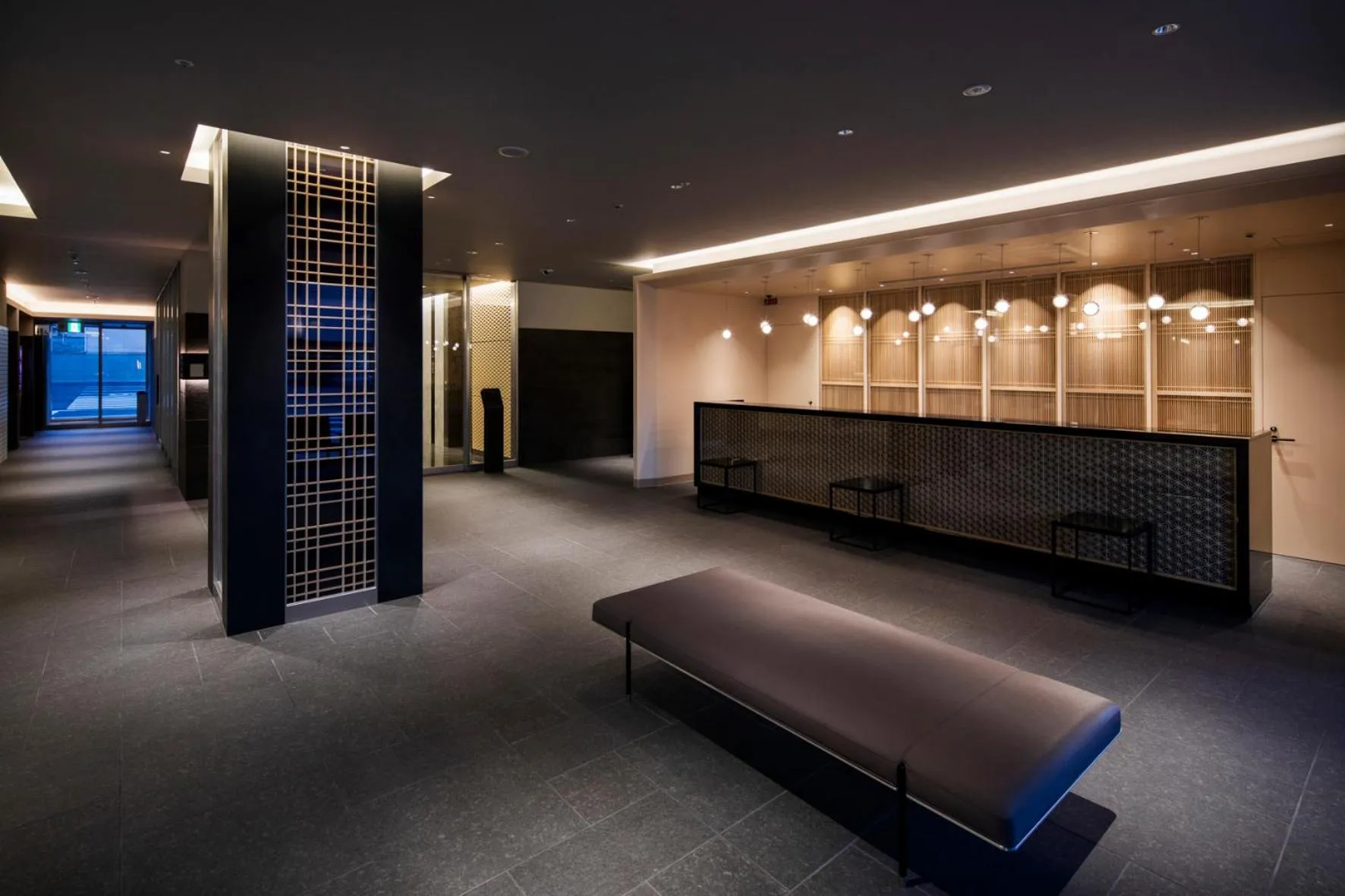 Lobby or reception in Kyoto U-BELL Hotel