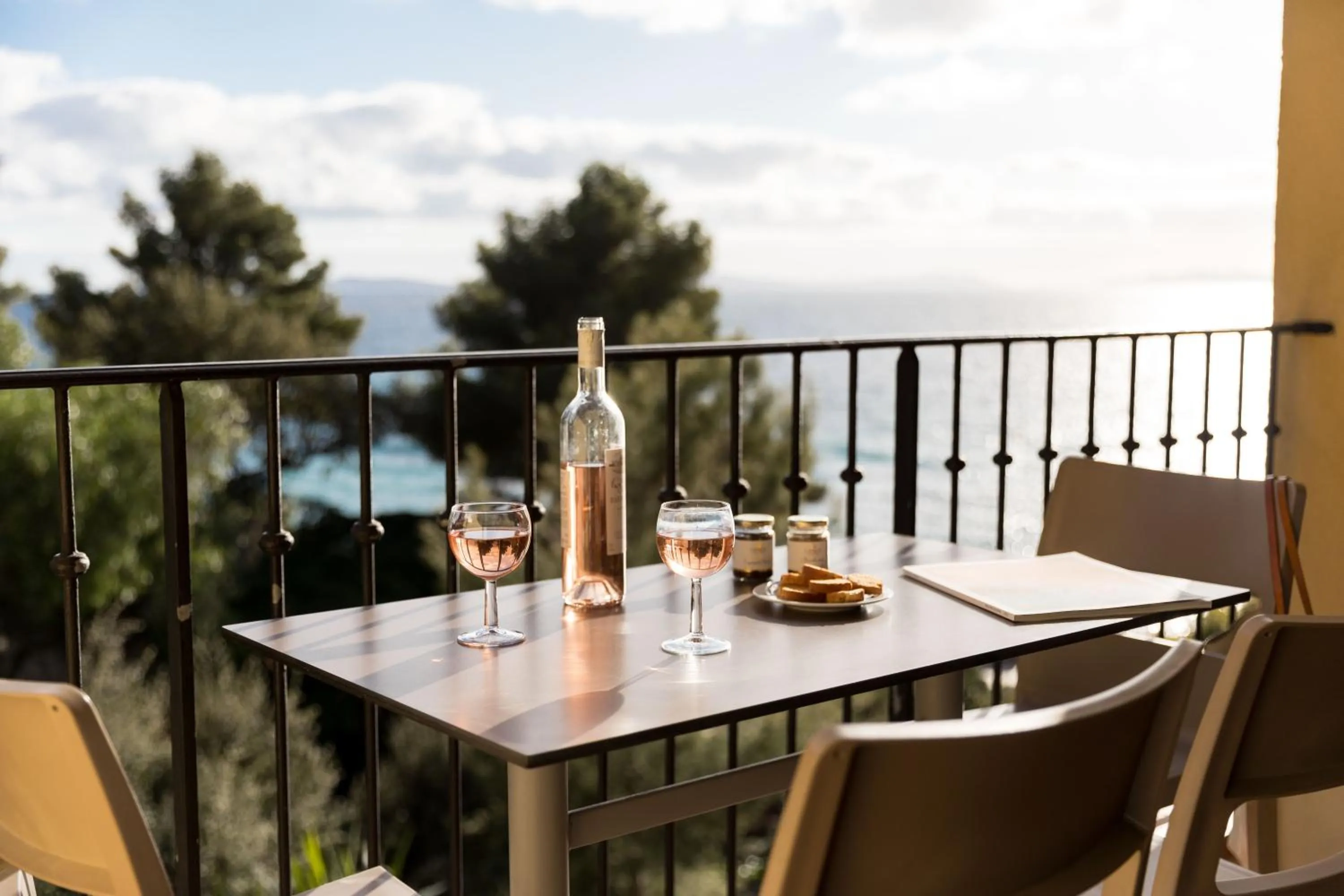 Patio in La Résidence du Bailli