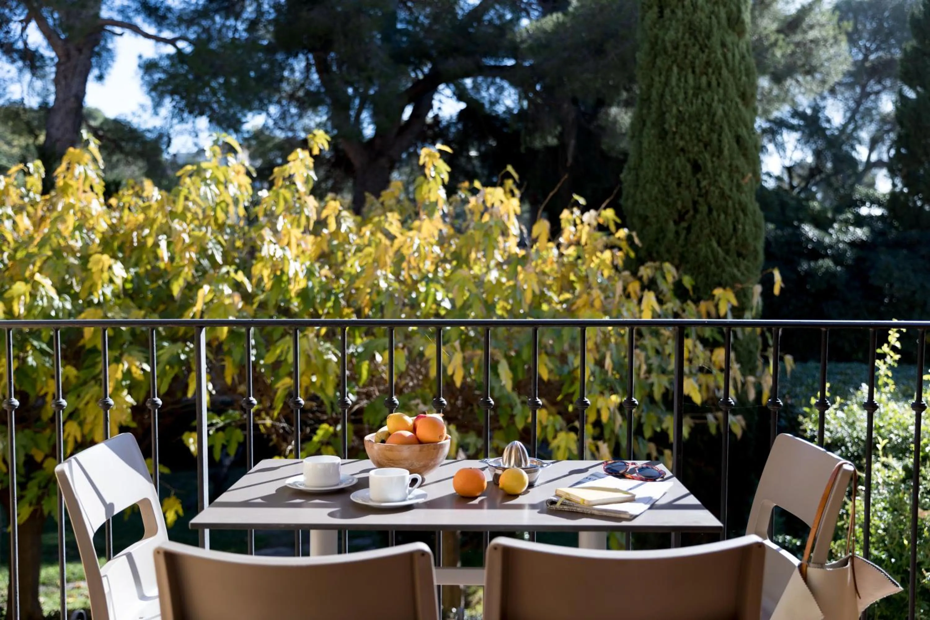 Natural landscape in La Résidence du Bailli