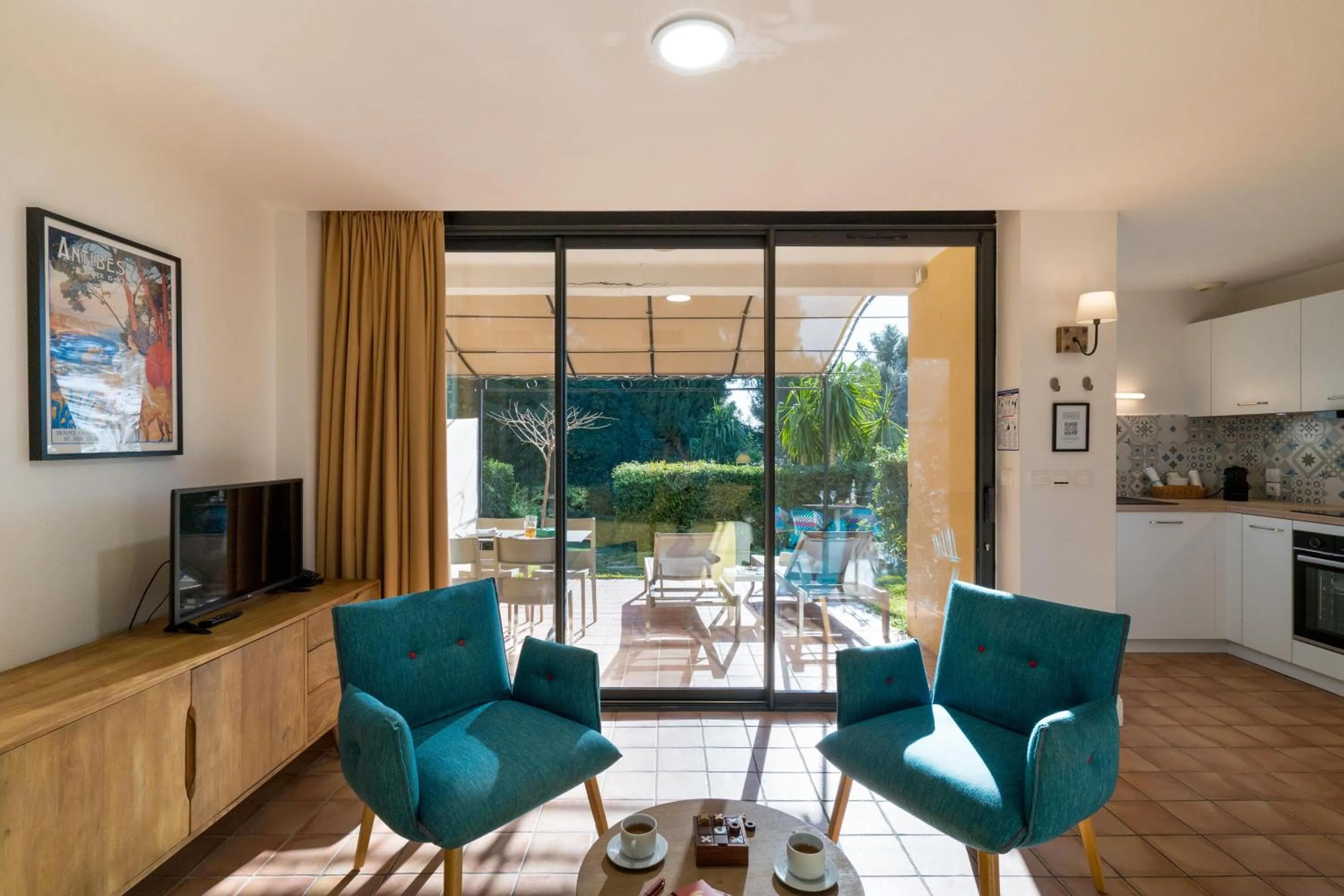 Patio in La Résidence du Bailli