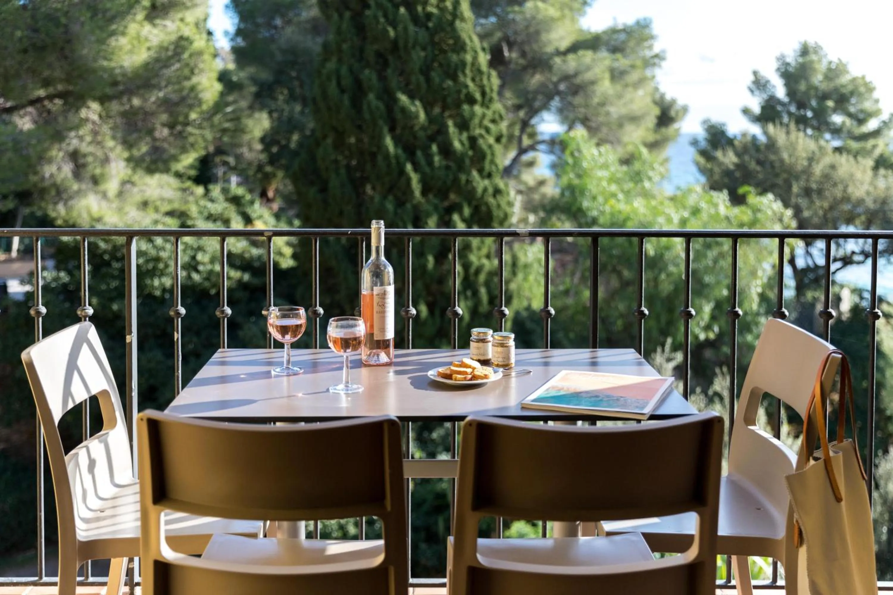 Patio in La Résidence du Bailli