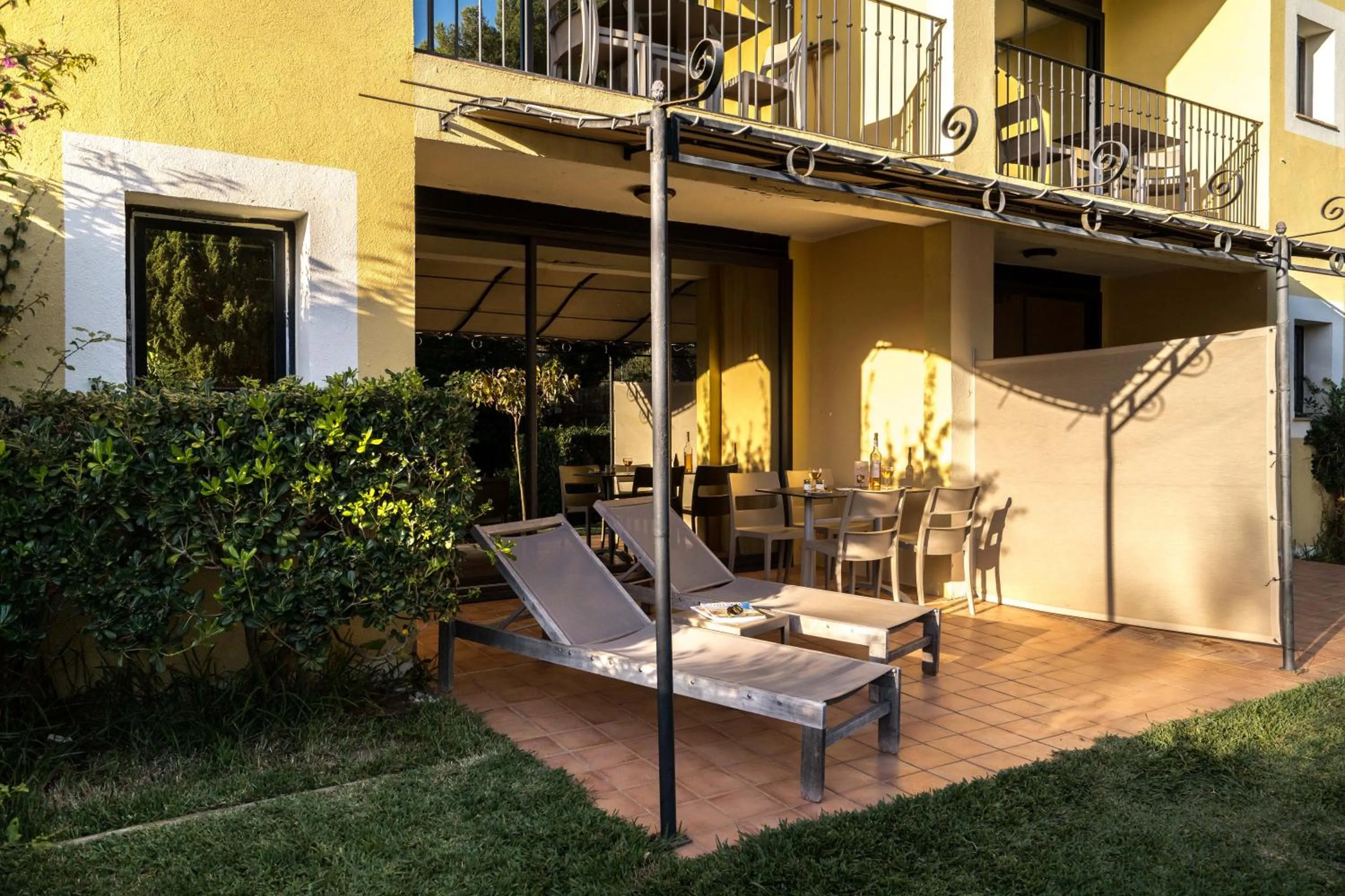 Patio in La Résidence du Bailli