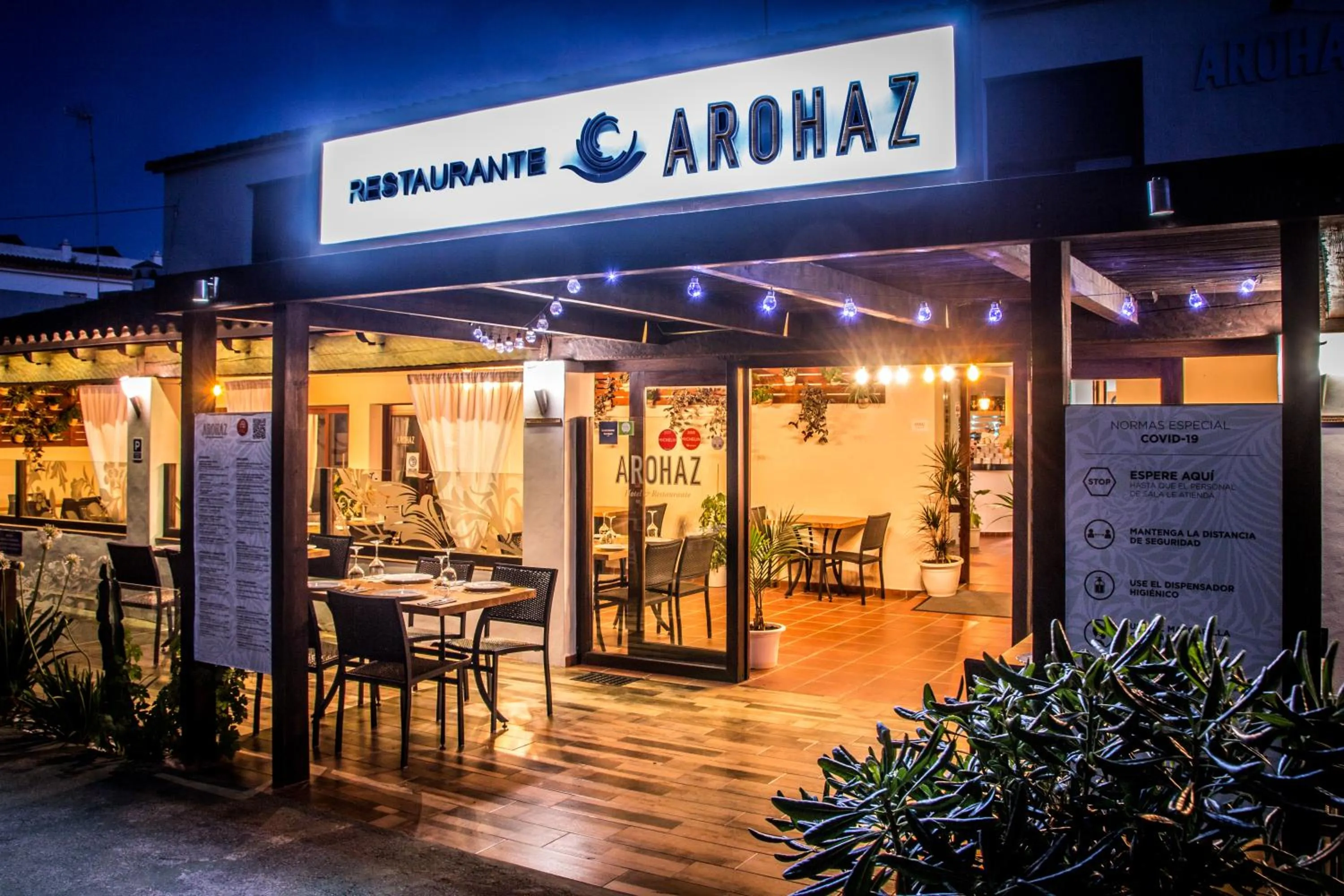 Restaurant/places to eat in AROHAZ Hotel & Restaurante