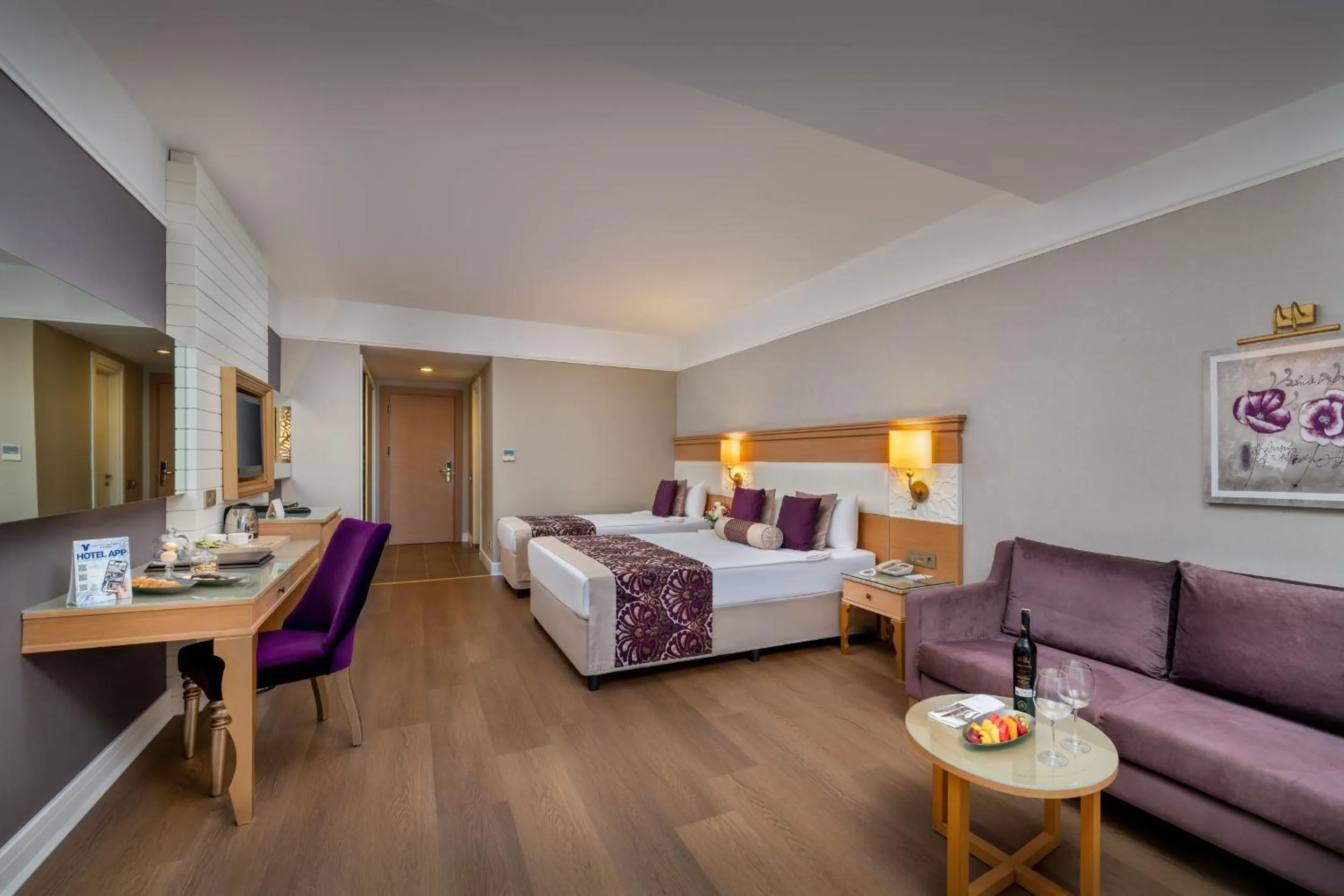 Bed in Villa Side Residence