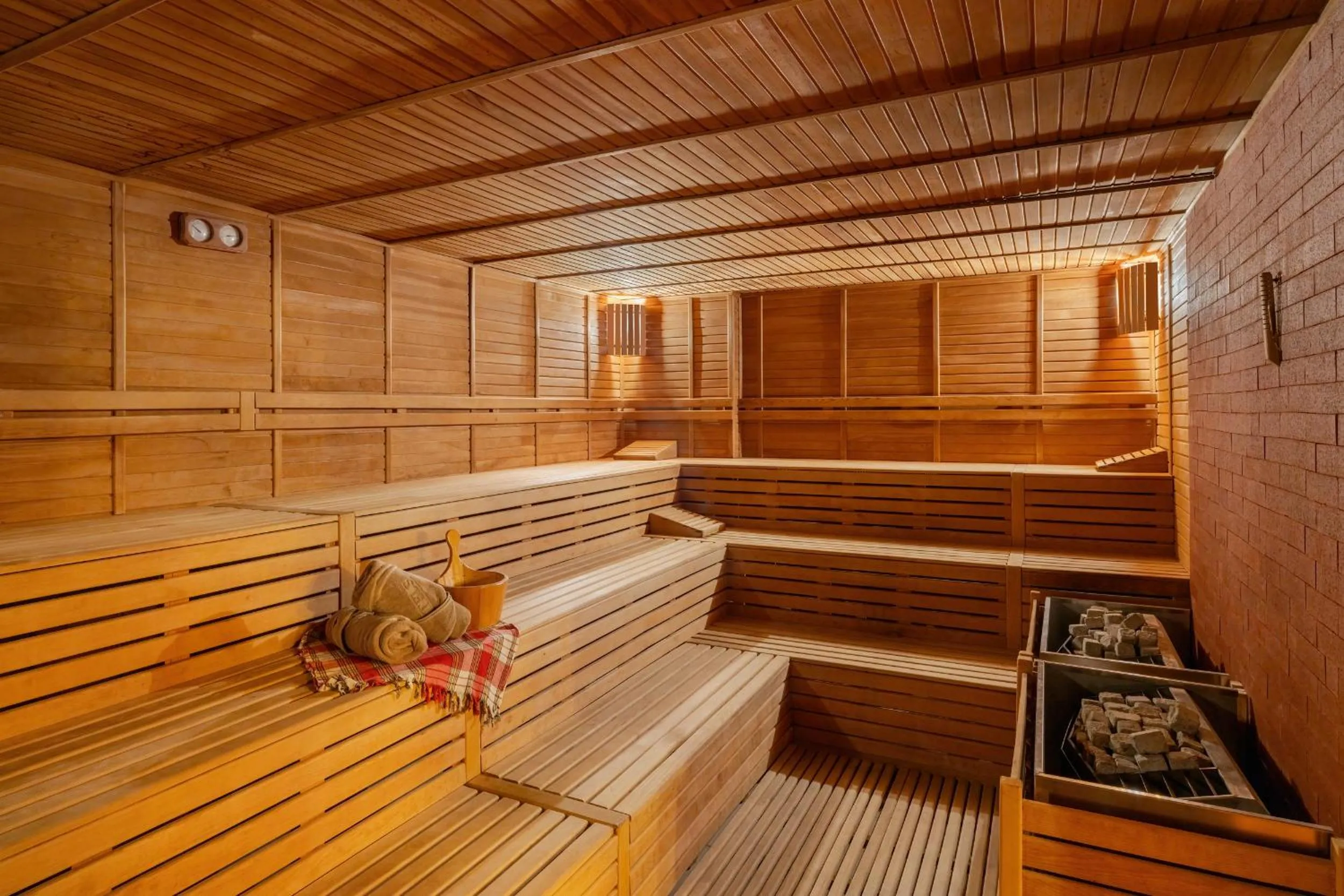 Sauna in Villa Side Residence