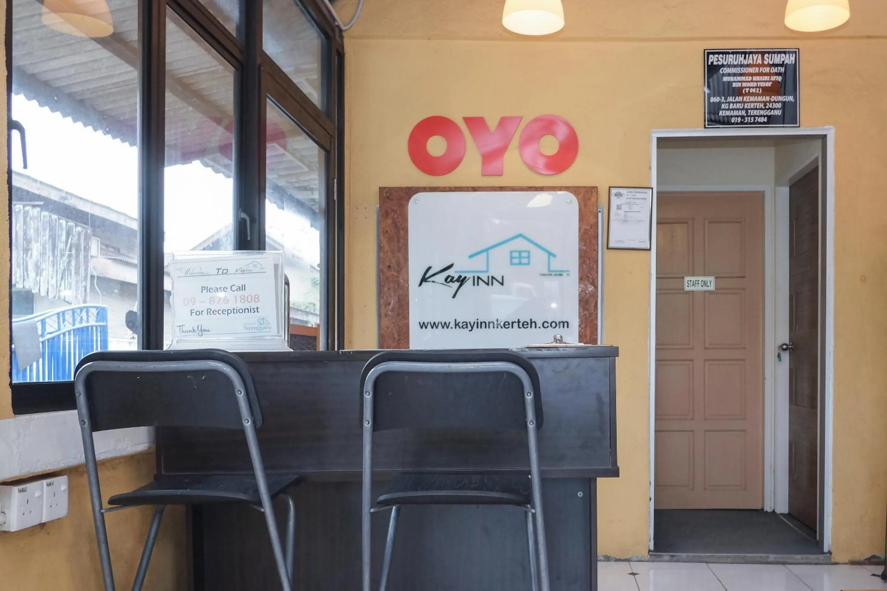 Lobby or reception in Hotel O Kay Inn Kerteh