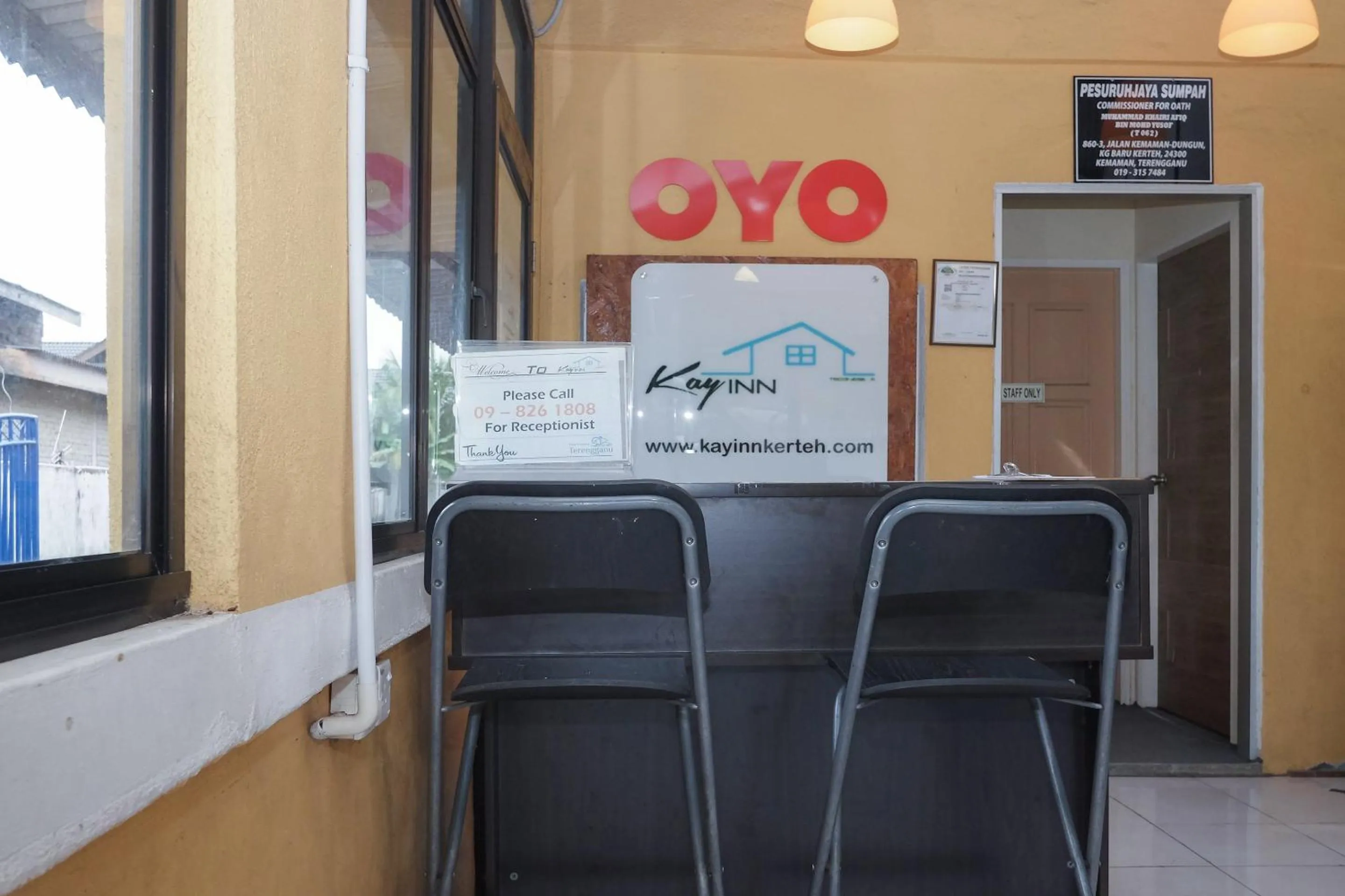 Lobby or reception in Hotel O Kay Inn Kerteh