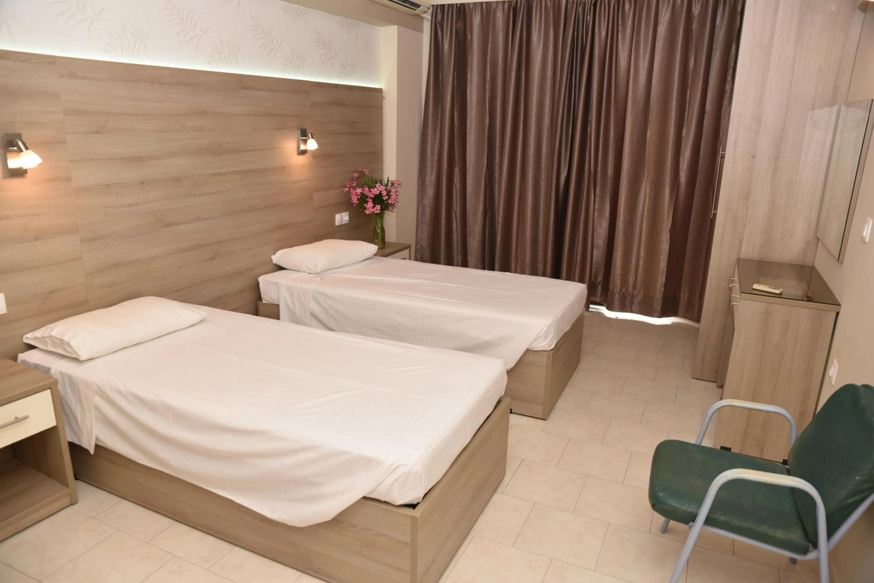 Bed in Rose Hotel Faliraki