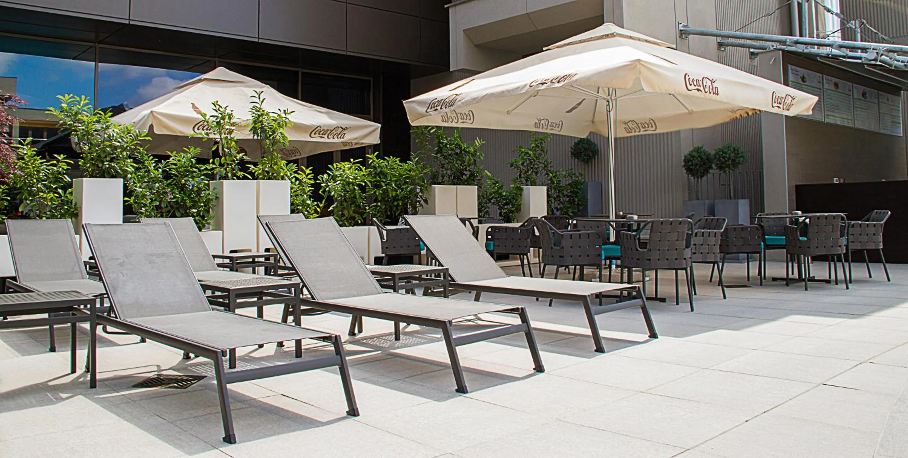 Balcony/Terrace in Ramada Plaza by Wyndham Bucharest Convention Center