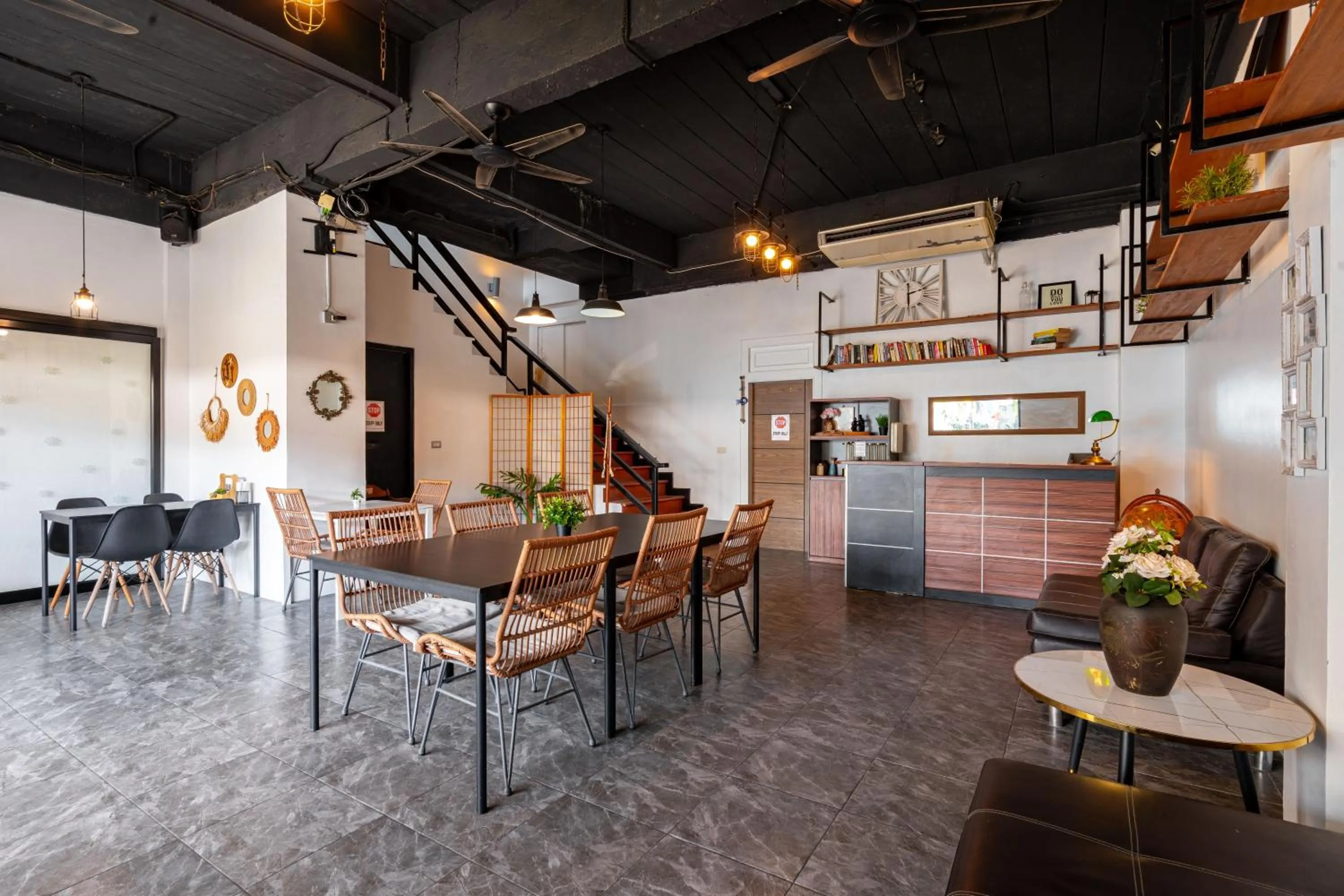 Lobby or reception in Kata Station Boutique Hotel