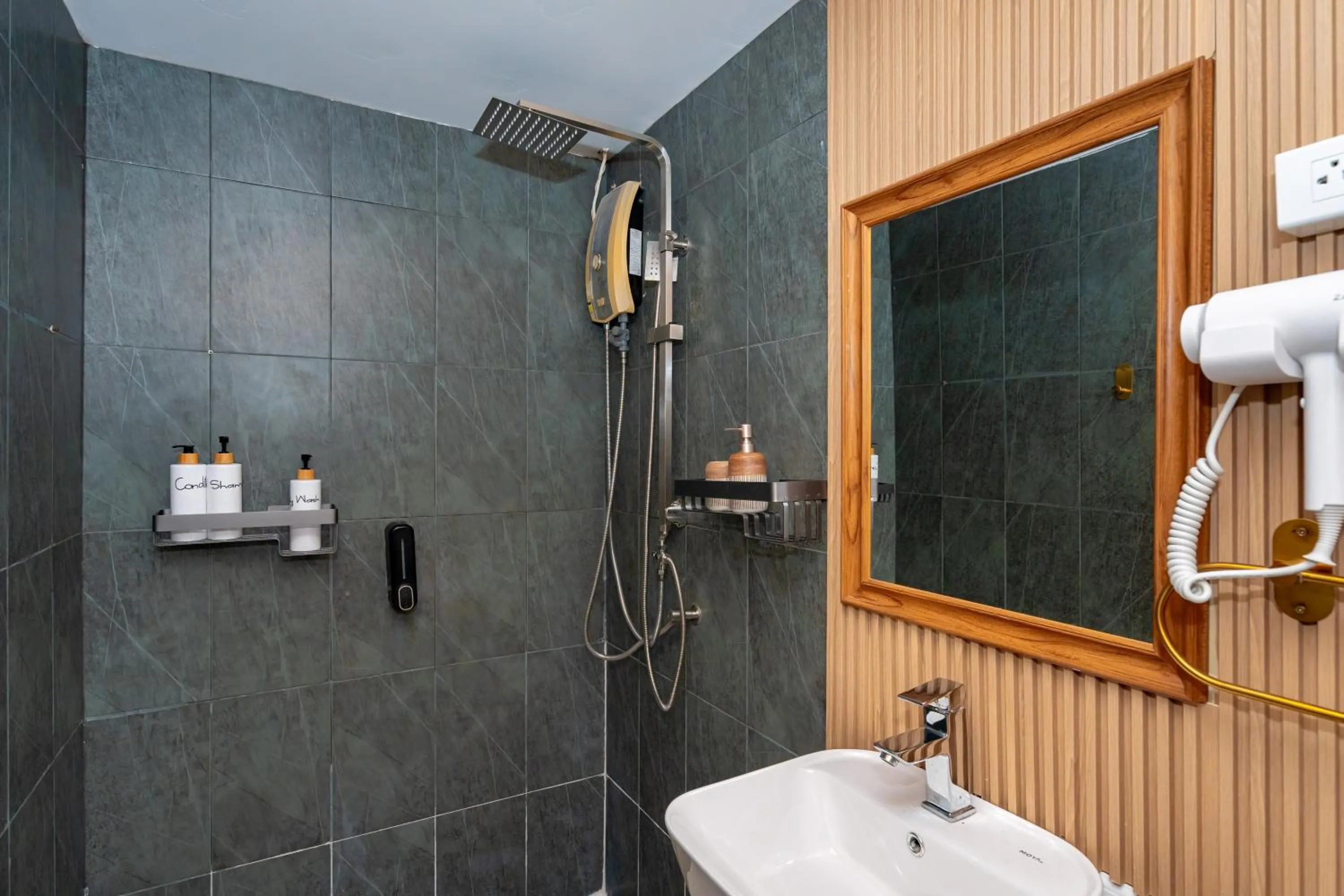 Shower in Kata Station Boutique Hotel