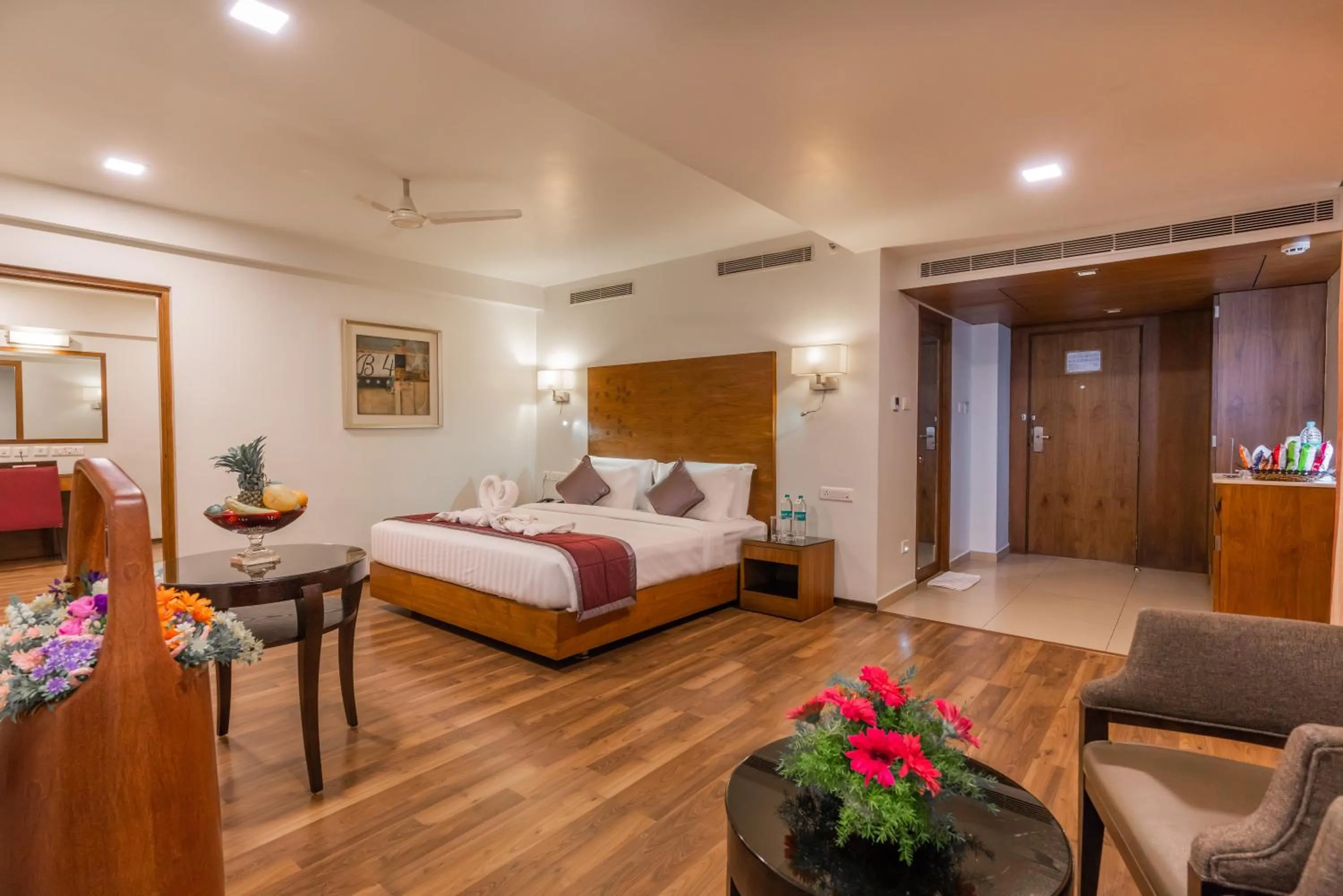 Bed in Best Western Ramachandra