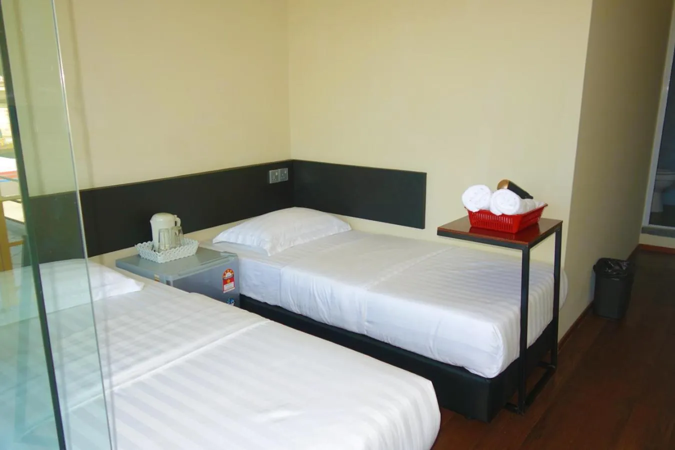 Bed in AE Semporna Guesthouse 极潜旅店