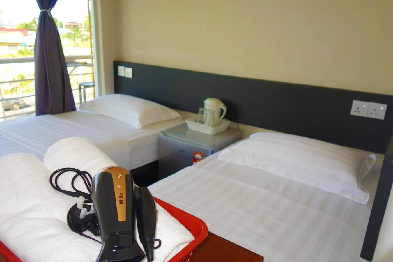 Bed in AE Semporna Guesthouse 极潜旅店