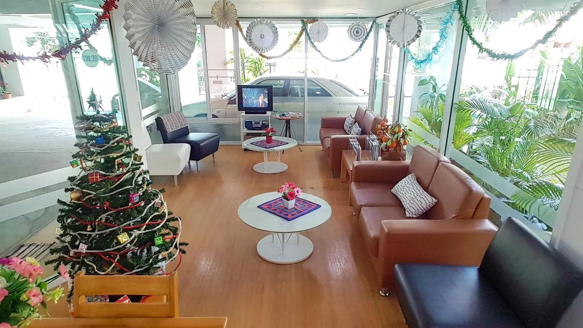 Living room in THE 20 @Sukhumvit 77