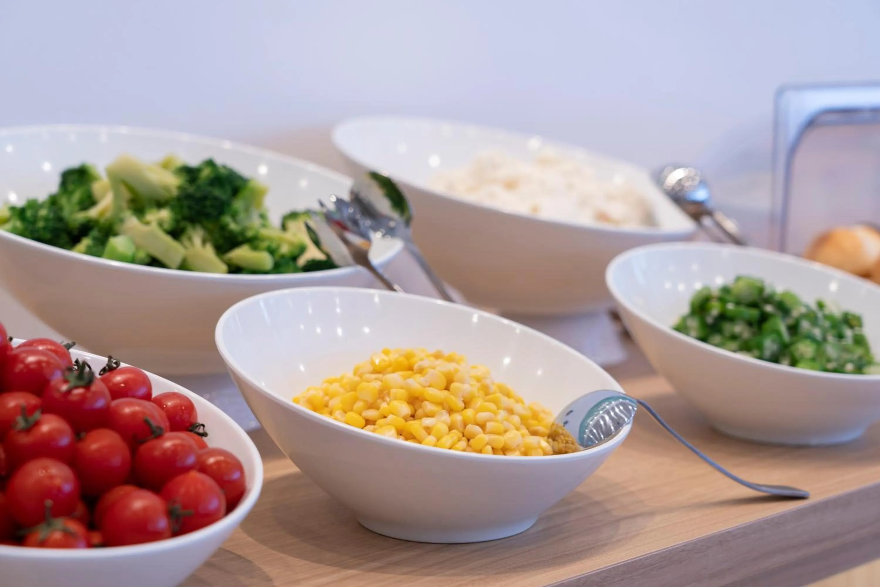 Buffet breakfast in Just Inn Premium Toyohashi Station
