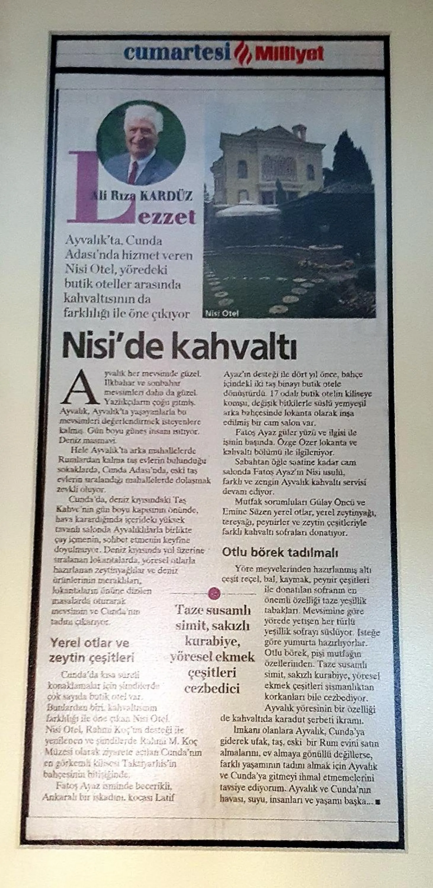 Breakfast in Nisi Hotel